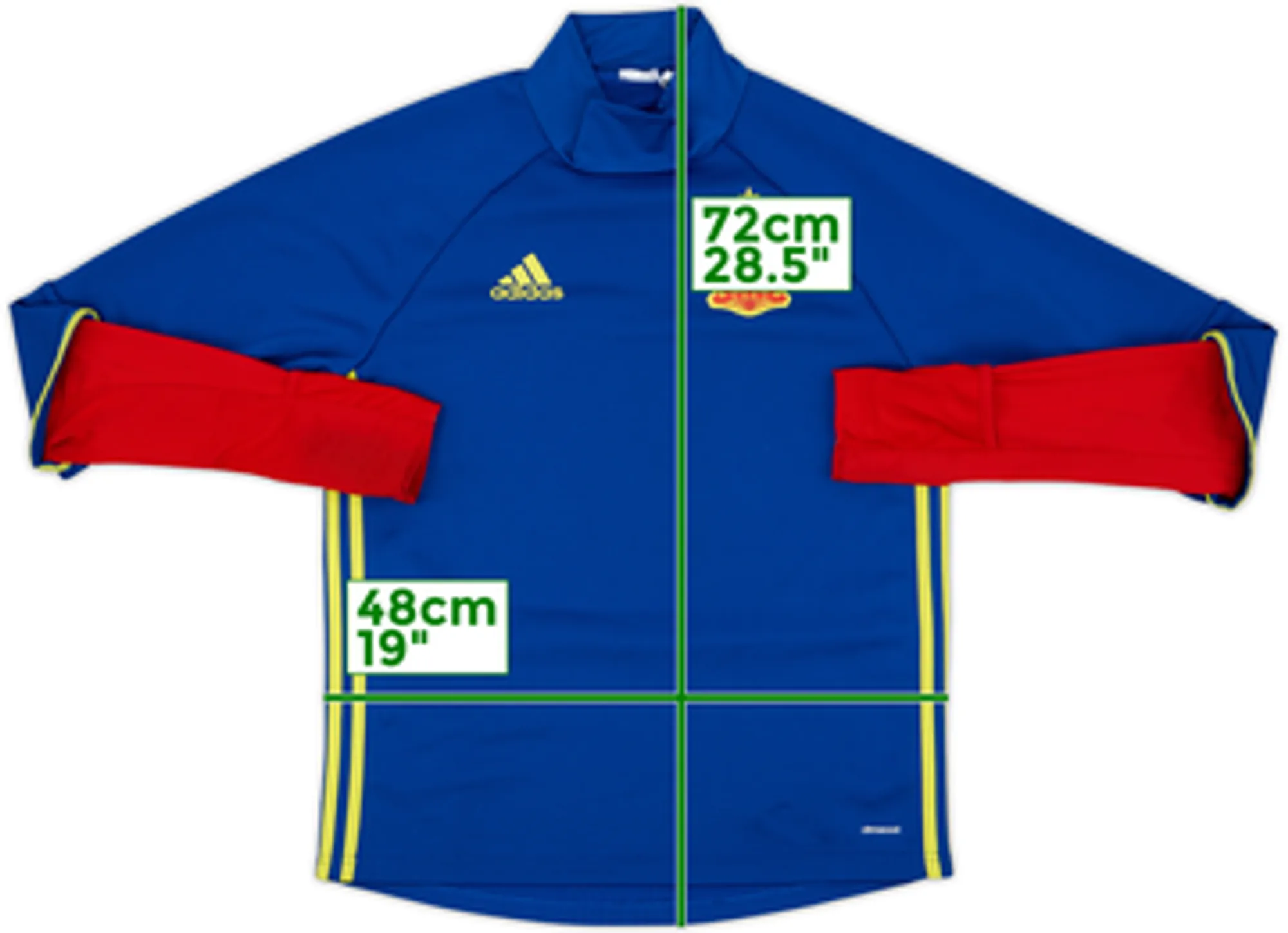 adidas Spain Mens SS Home Shirt 2016