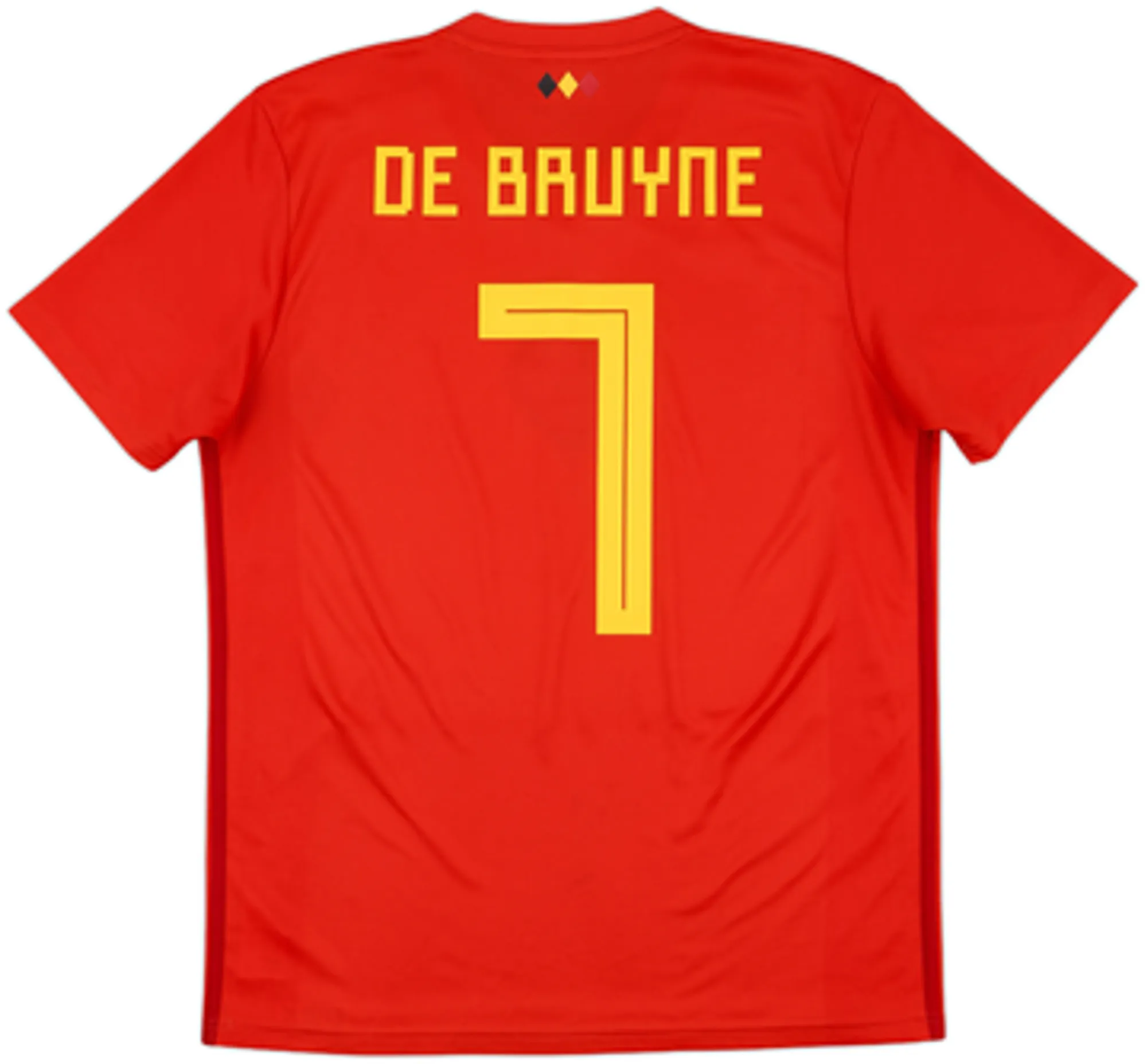 adidas Belgium Mens SS Home Shirt 2018