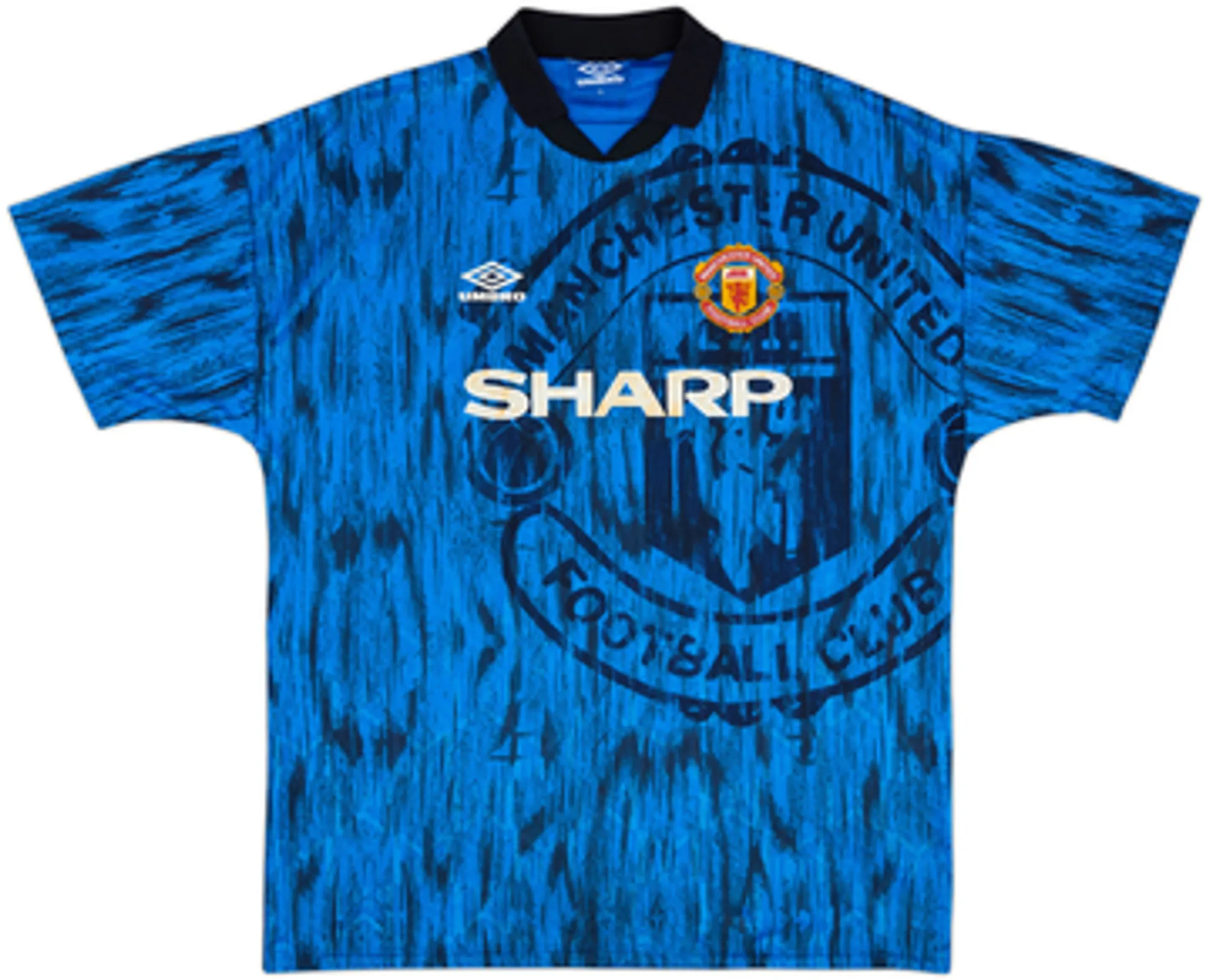 Umbro Manchester United Mens SS Away Shirt 1992/93