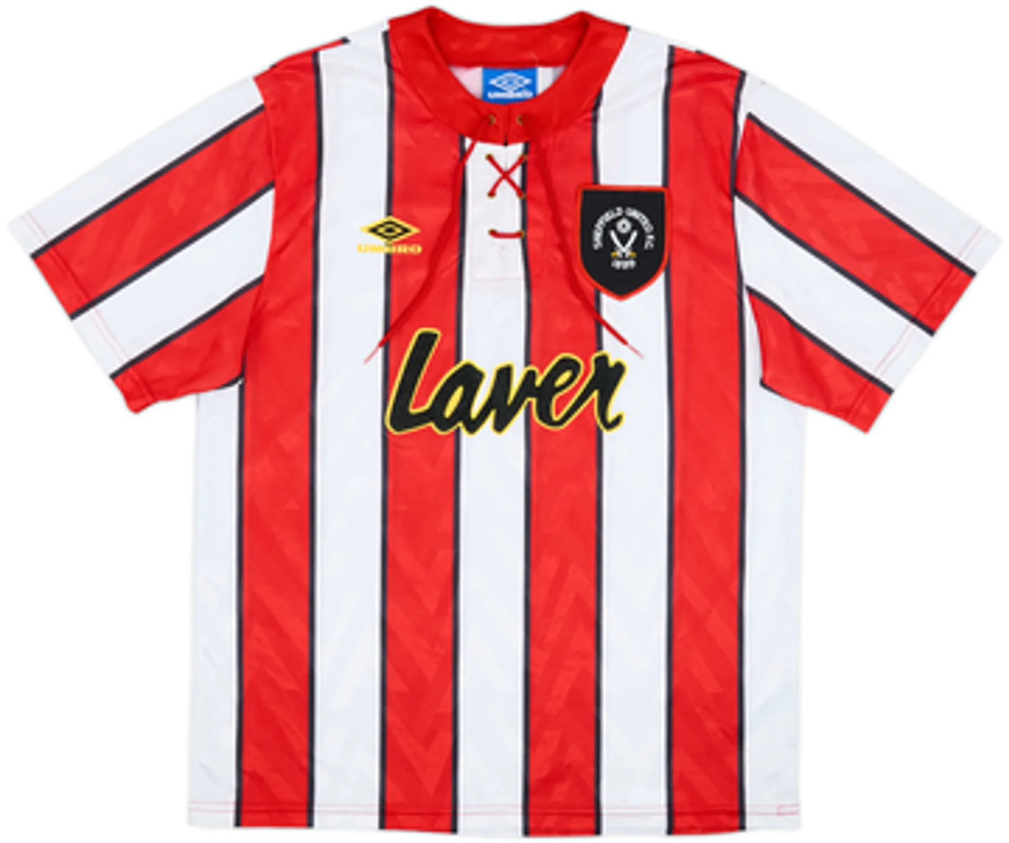 Umbro Sheffield United Mens SS Home Shirt 1992/94