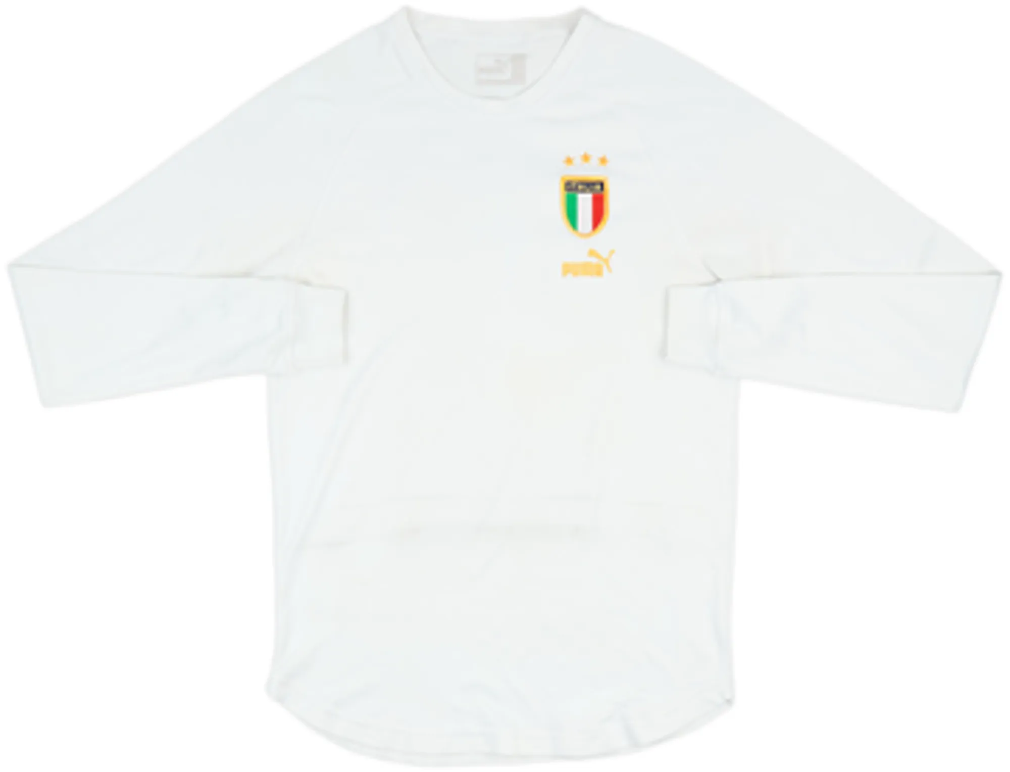 Puma Italy Mens LS Home Shirt 2004