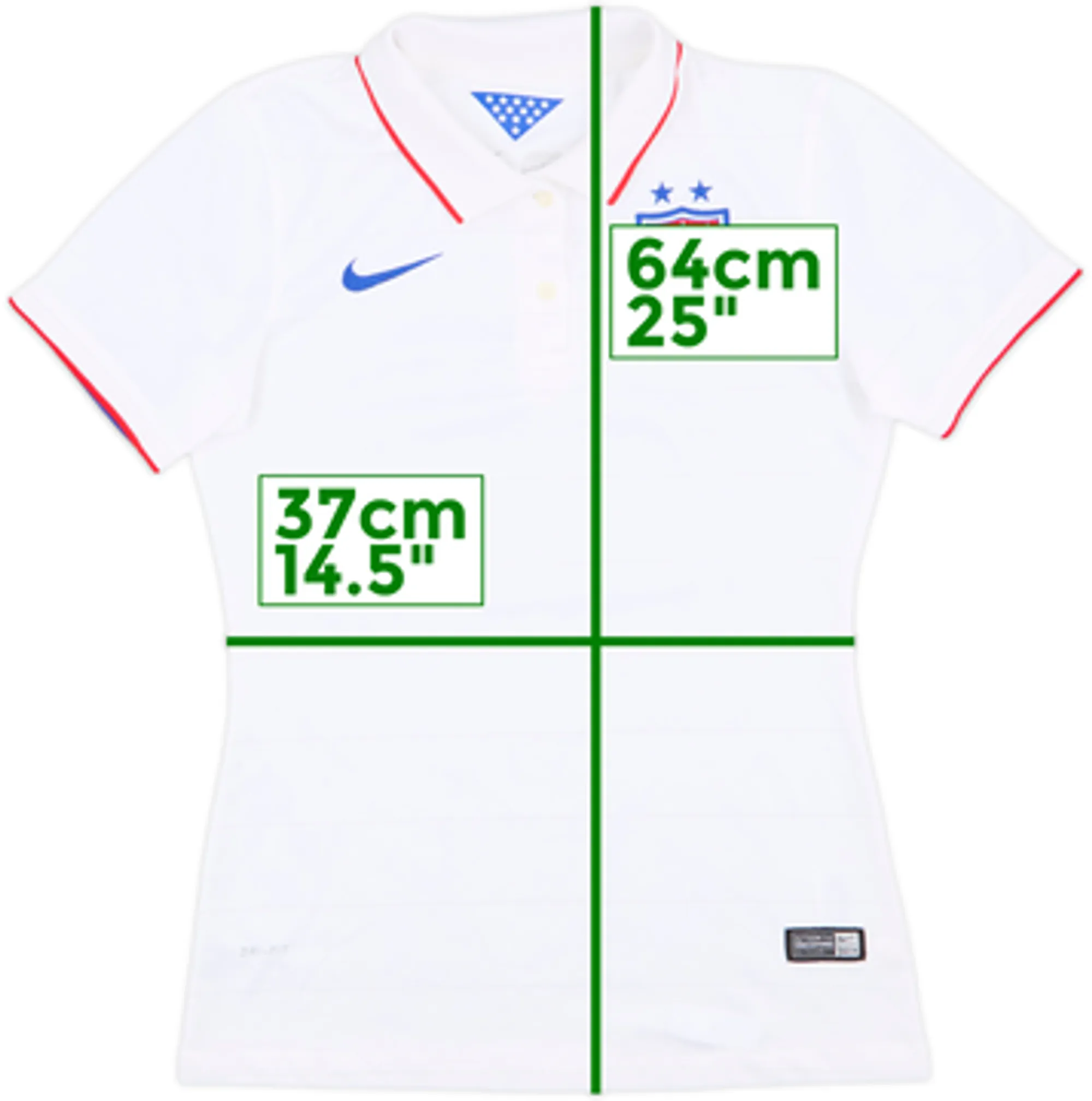 Nike USA Womens SS Home Shirt 2014