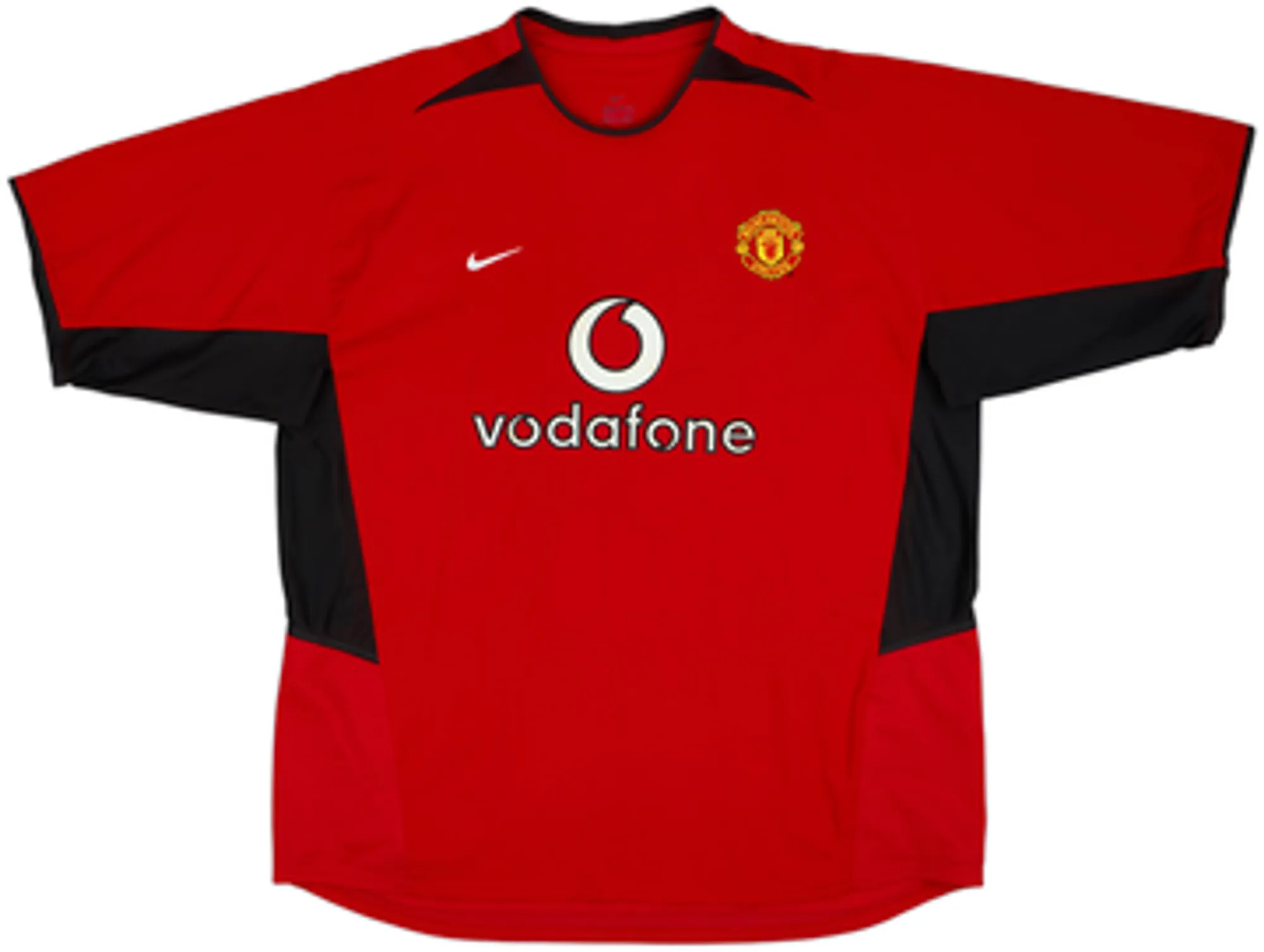 Nike Manchester United Mens SS Home Shirt 2002/04