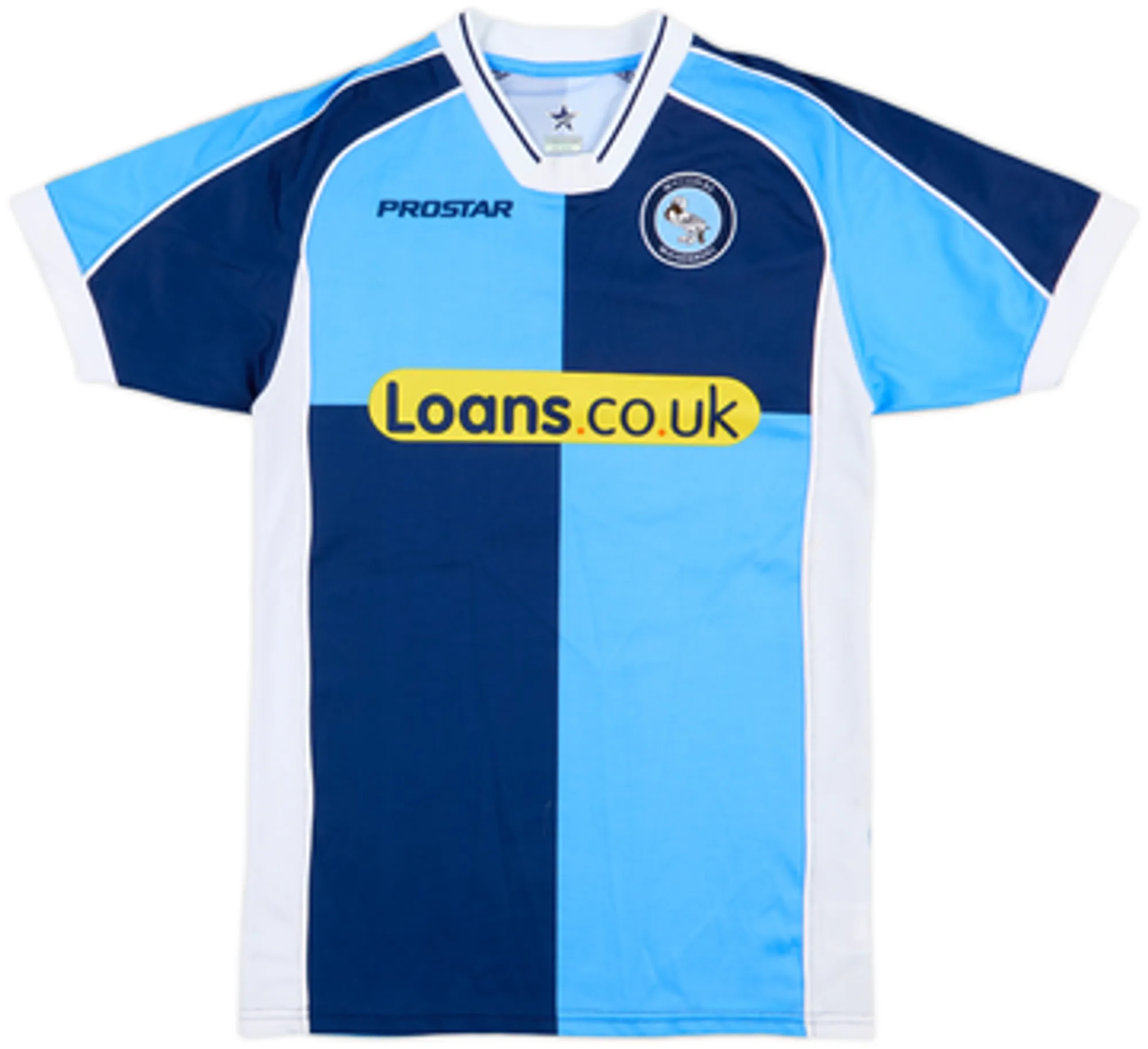 Home Wycombe Wanderers Boys SS Home Shirt 2006/07