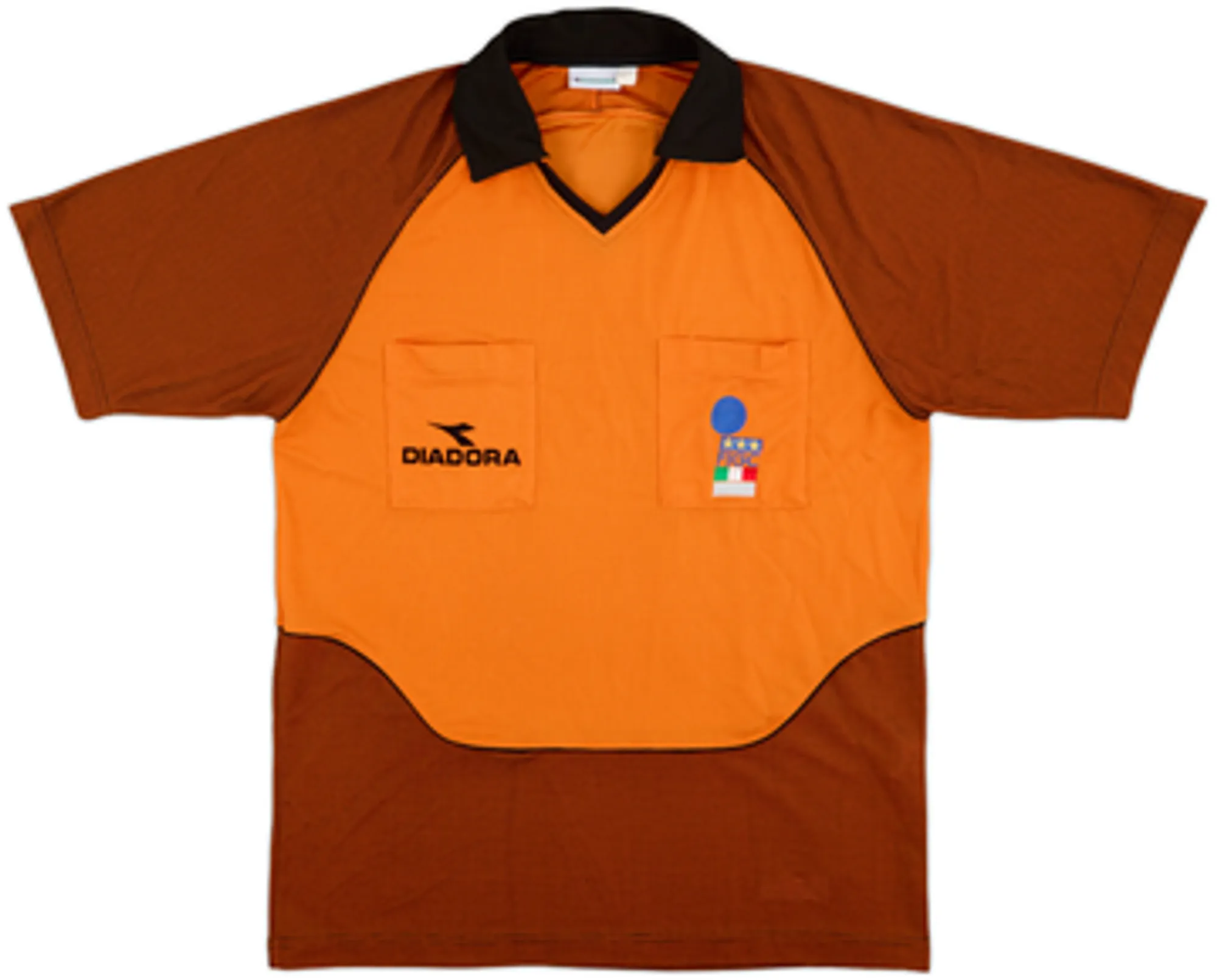 Diadora Italy Mens SS Home Shirt 1999