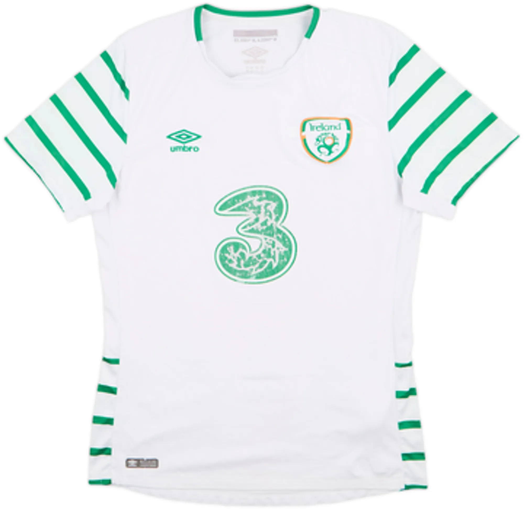 Umbro Republic of Ireland Mens SS Away Shirt 2016