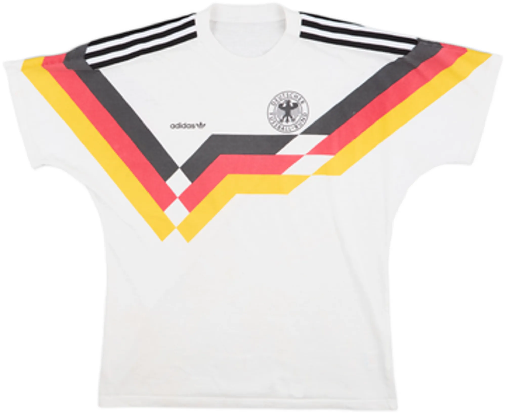 adidas Germany Mens SS Home Shirt 1990