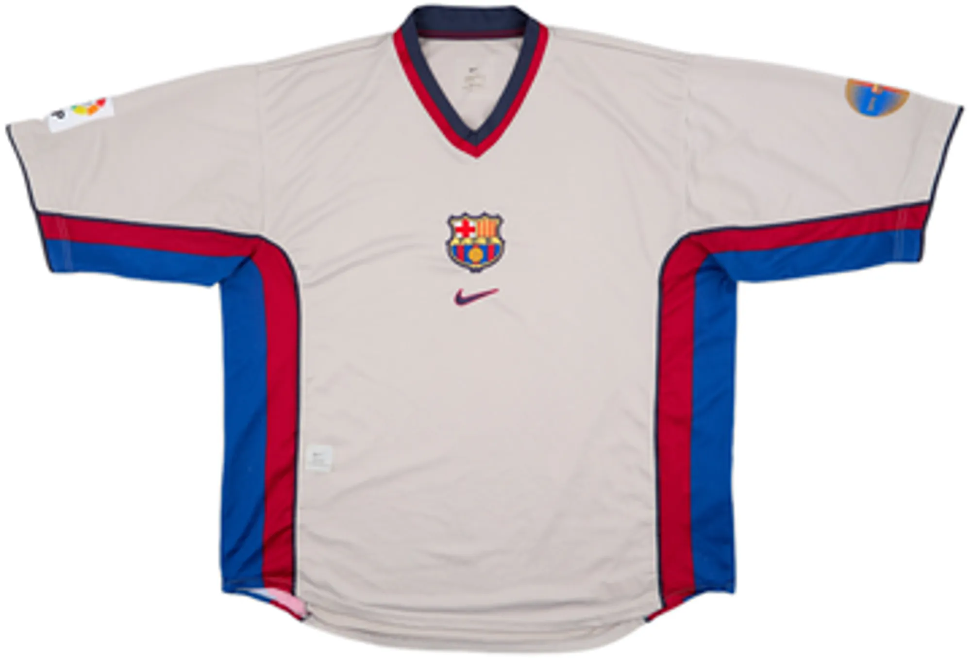 Nike Barcelona Mens SS Away Shirt 1998/99