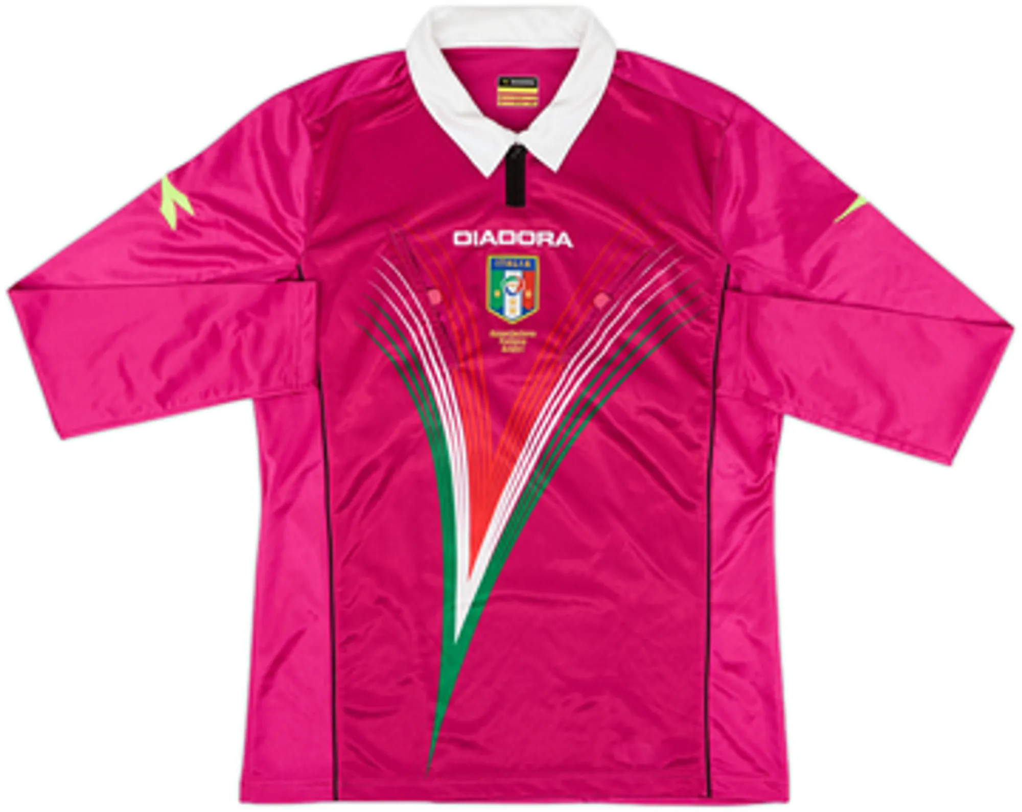 Diadora Italy Mens LS Home Shirt 2012