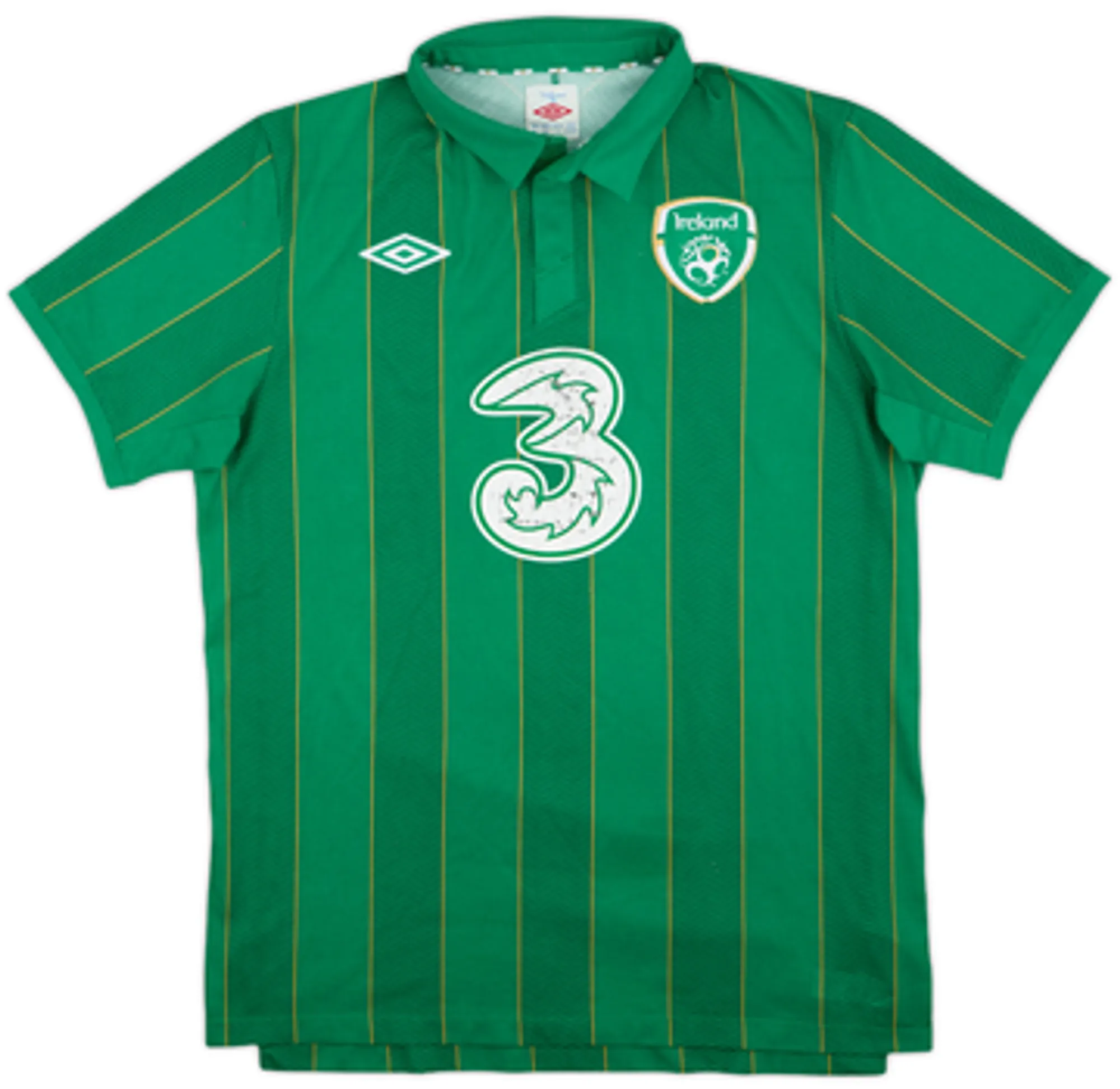 Umbro Republic of Ireland Mens SS Home Shirt 2011