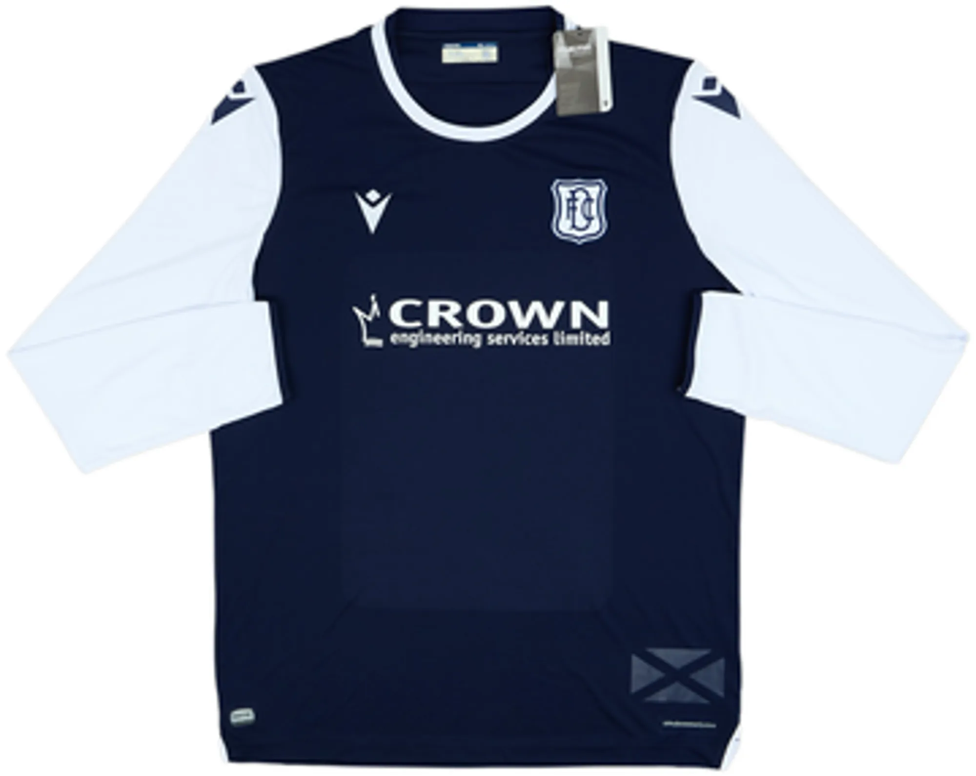 Macron Dundee Mens LS Home Shirt 2020/21