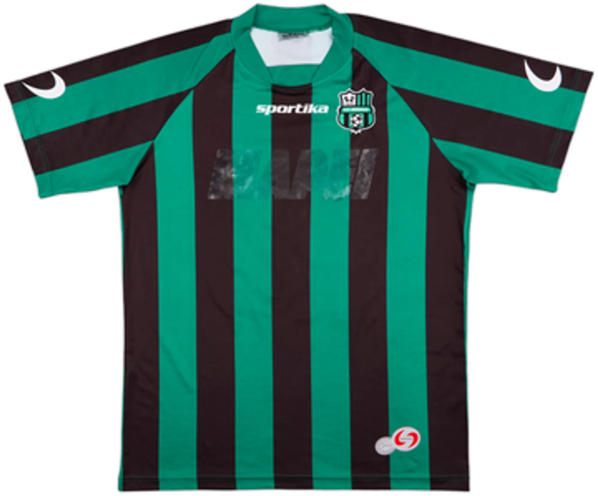 Home Sassuolo Mens SS Home Shirt 2012/13