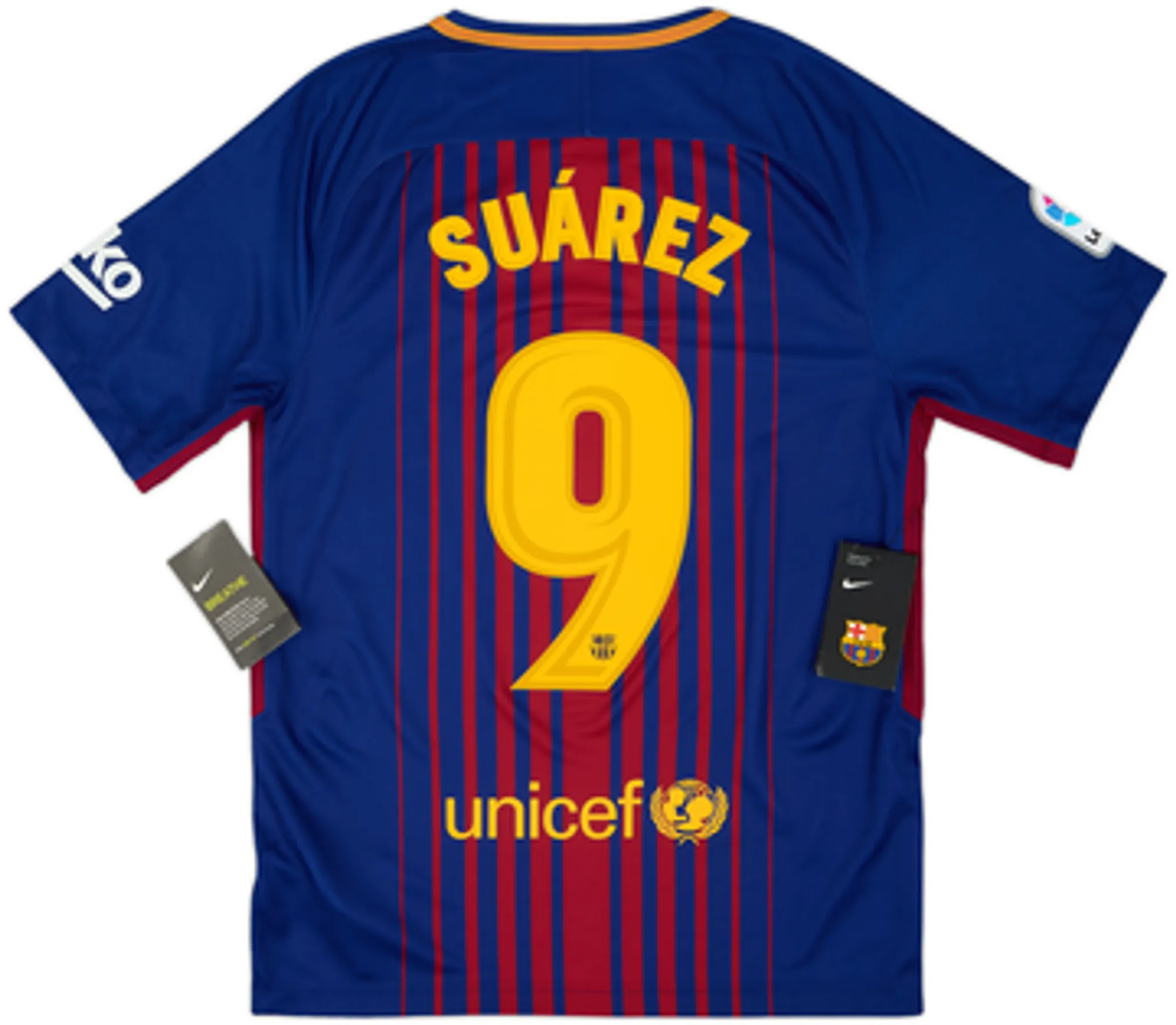 Nike Barcelona Mens SS Home Shirt 2017/18