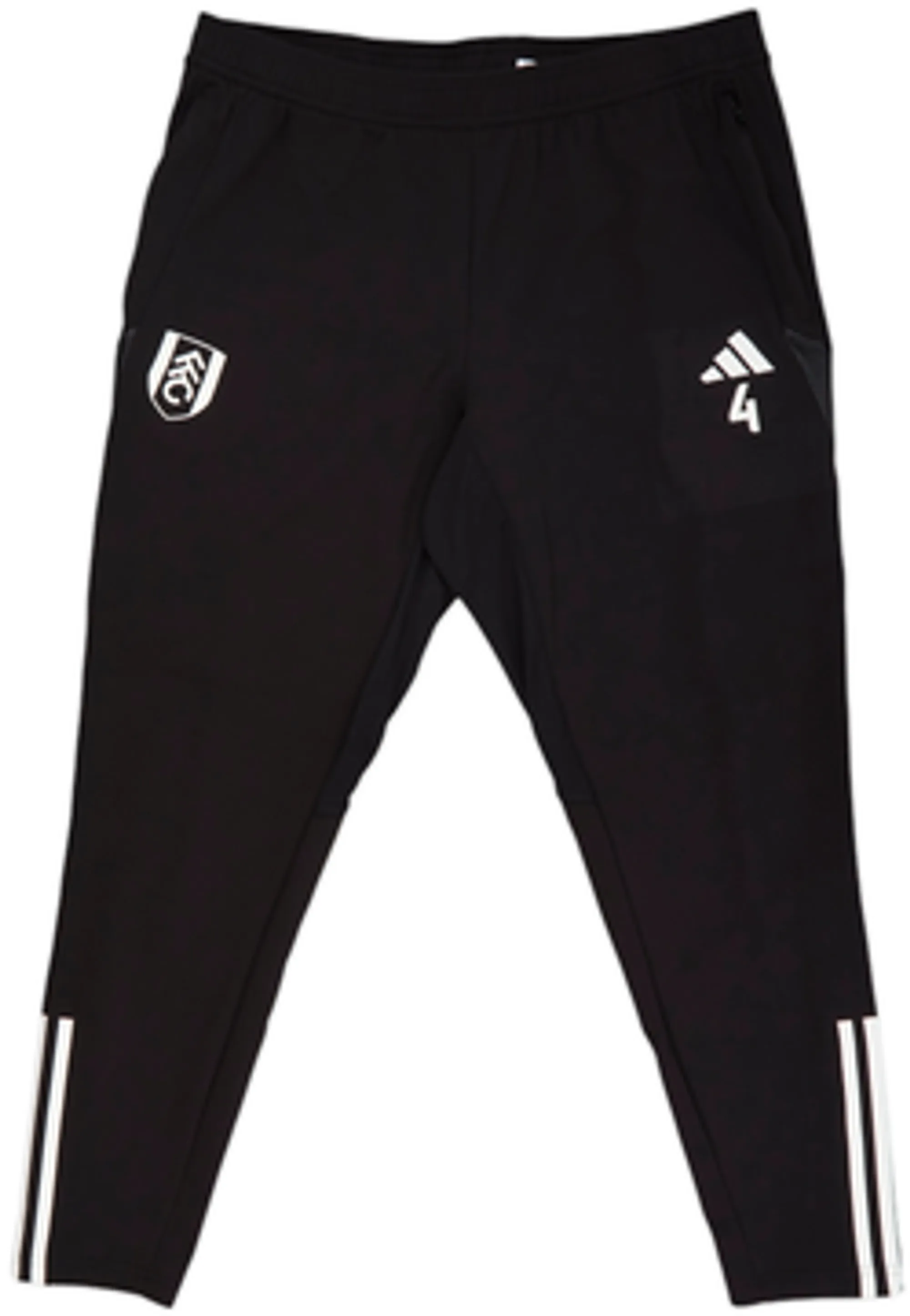 2023-24 Fulham Player Issue adidas Track Pants #4 - 10/10 - (XL)