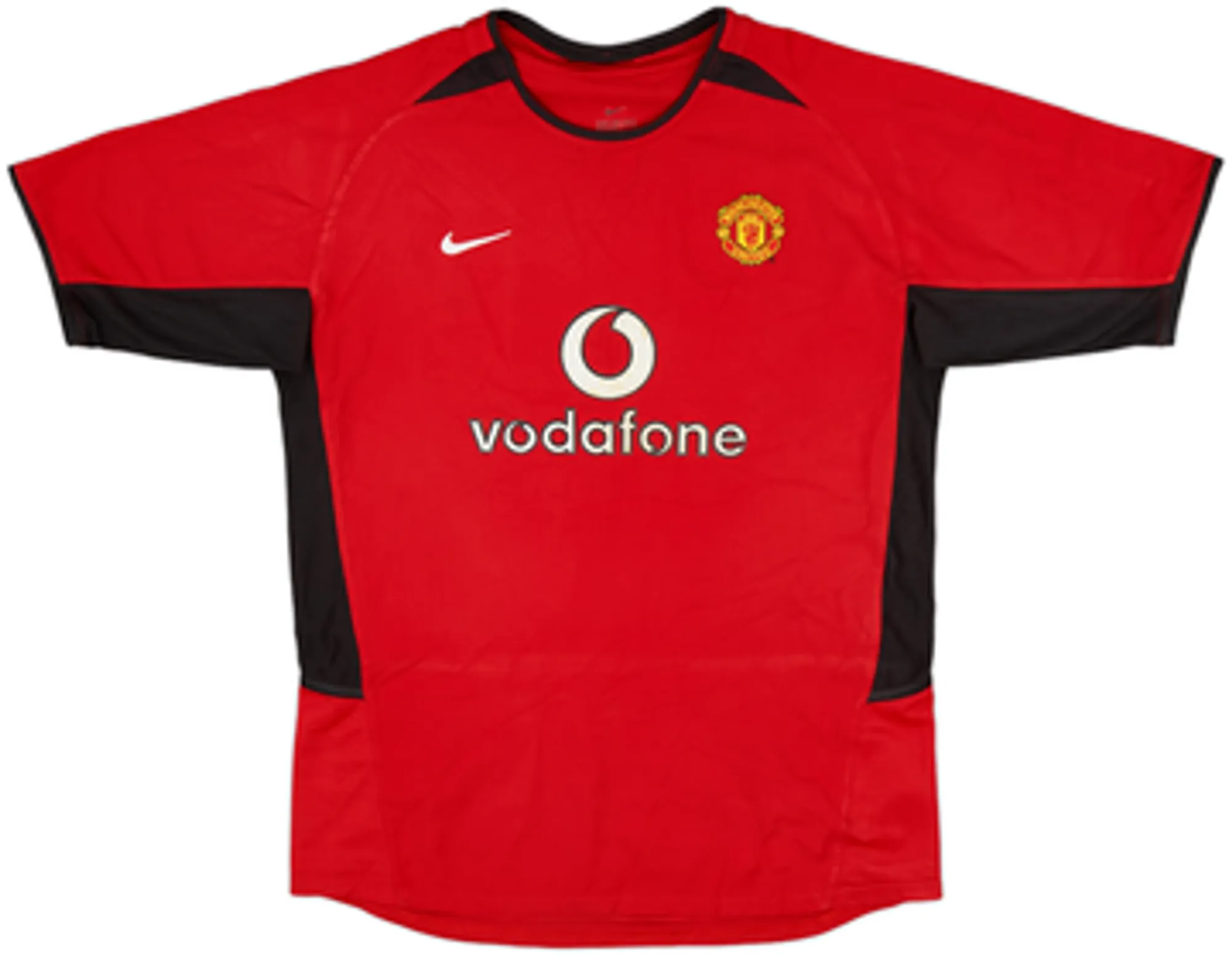 Nike Manchester United Womens SS Home Shirt 2002/04