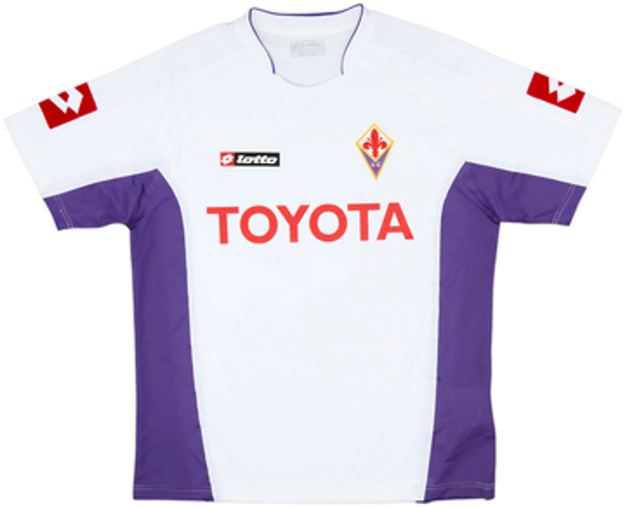 Lotto Fiorentina Mens SS Away Shirt 2007/08