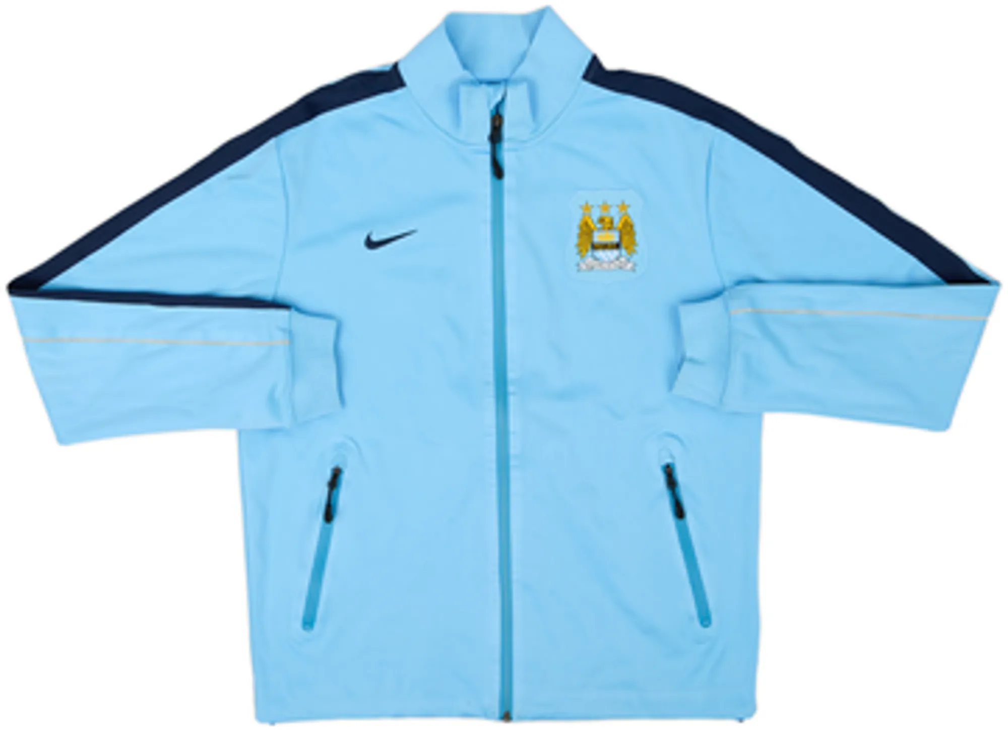 2014-15 Manchester City Nike Track Jacket - 8/10 - (S)