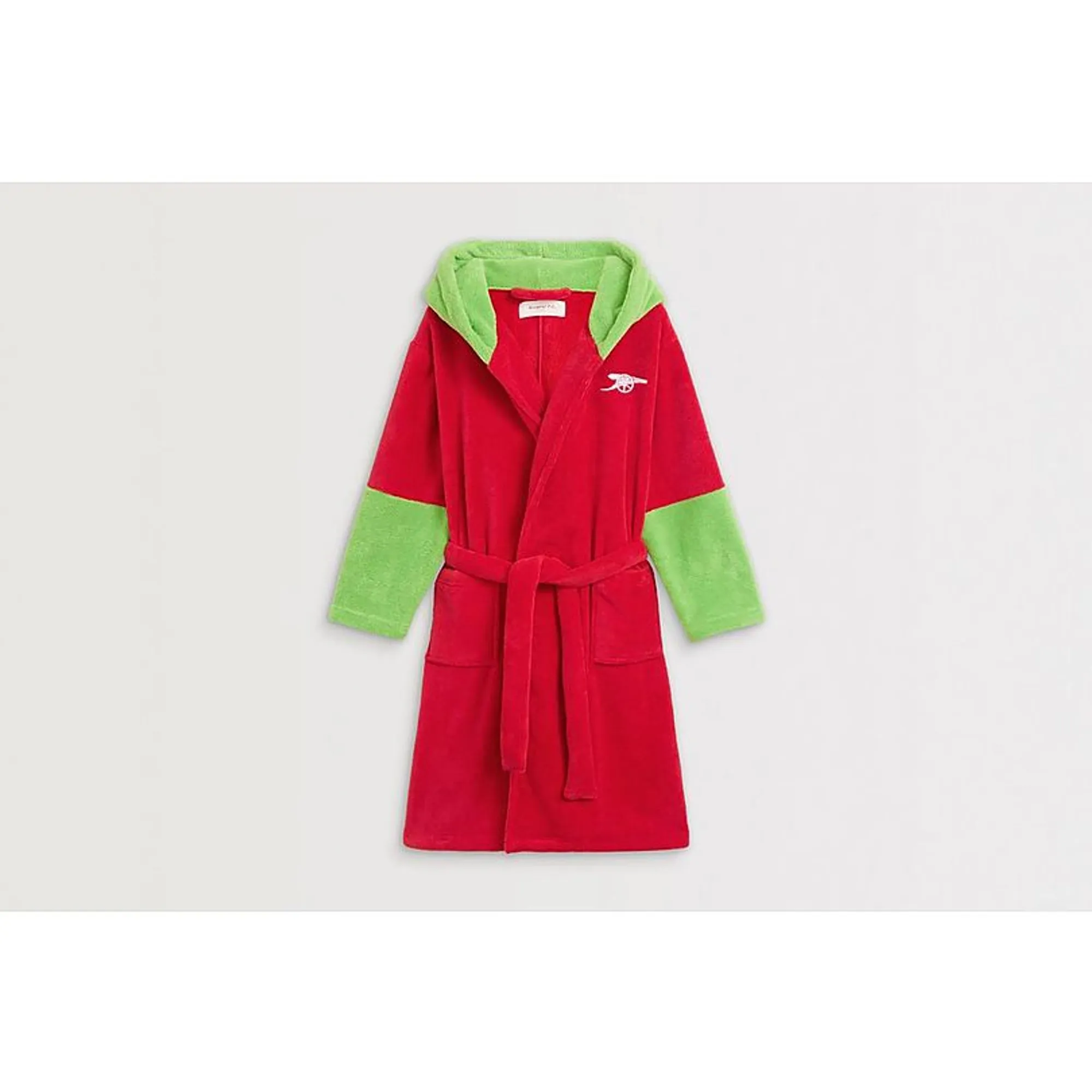Arsenal Essentials Kids Gunnersaurus Dressing Gown, Red