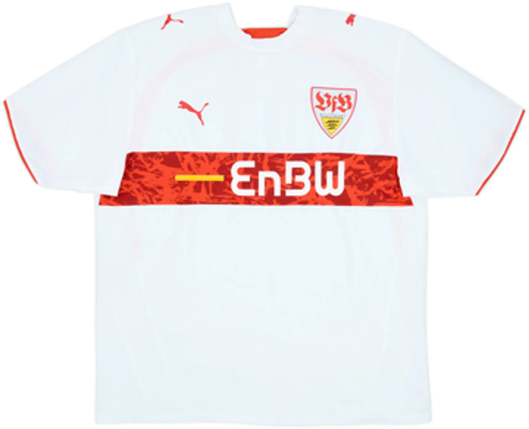 Puma Stuttgart Mens SS Home Shirt 2006/07