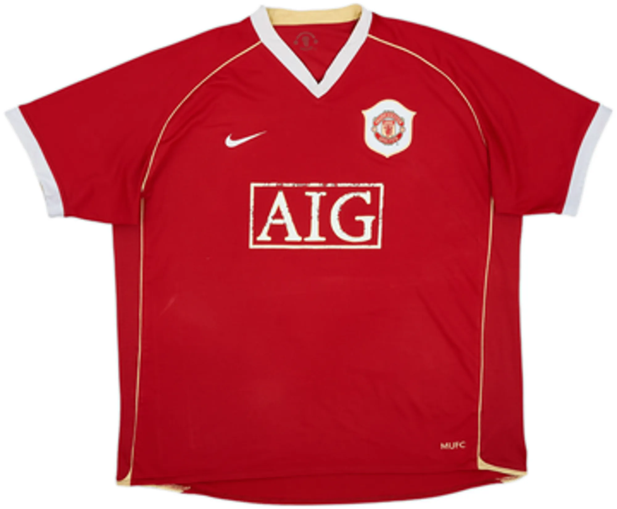 Nike Manchester United Mens SS Home Shirt 2006/07