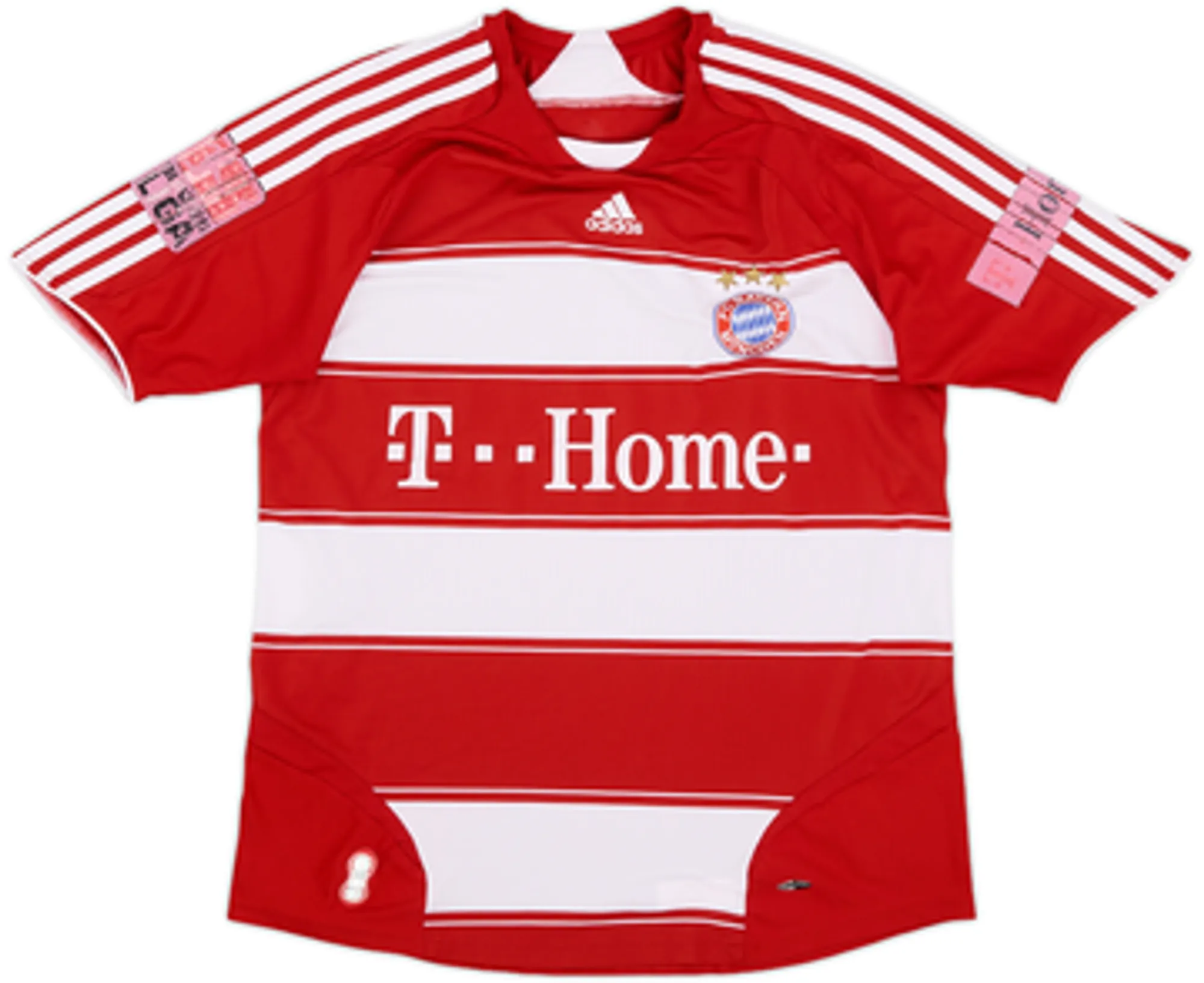 adidas Bayern Munich Mens SS Home Shirt 2007/08