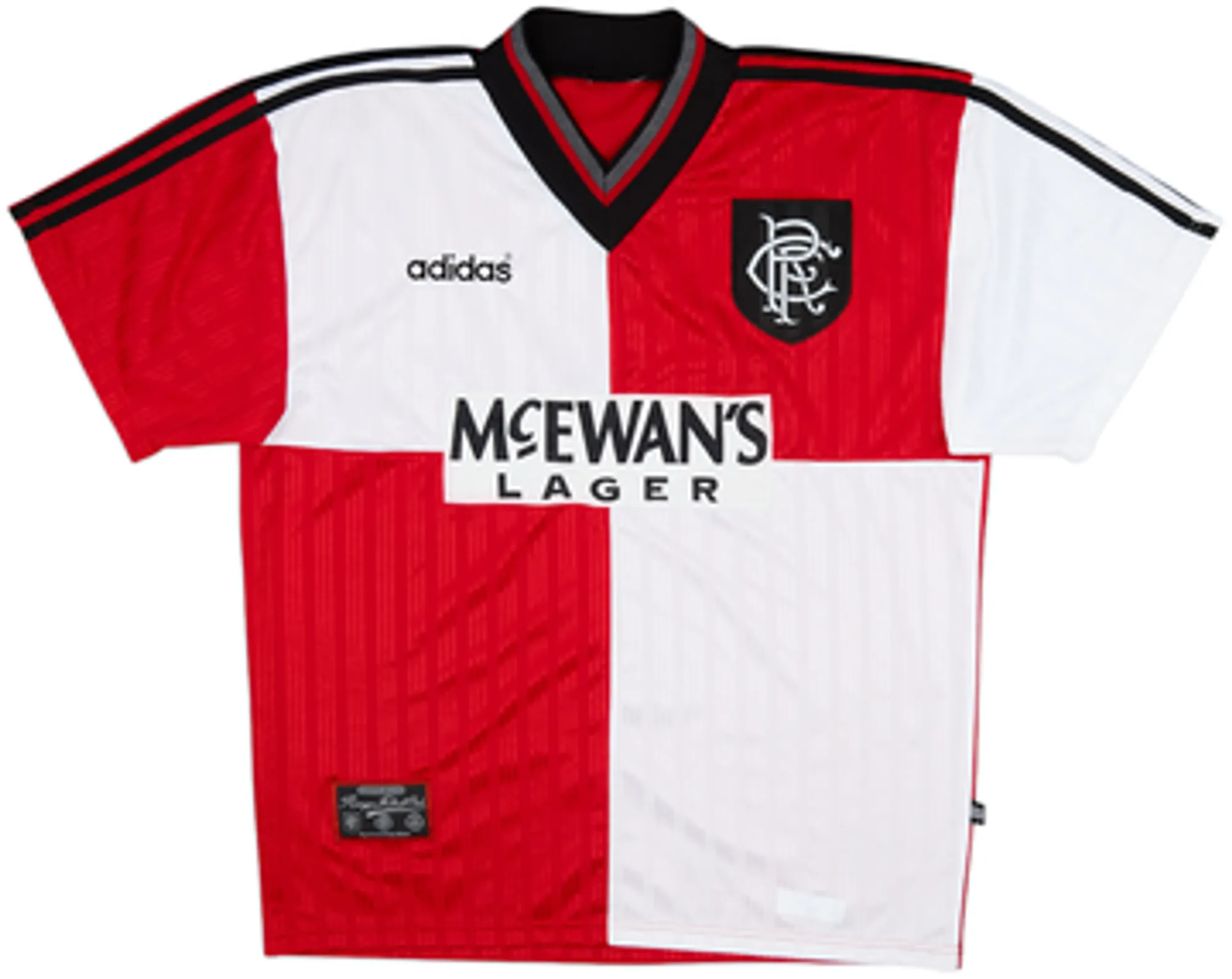 adidas Rangers Mens SS Away Shirt 1995/96