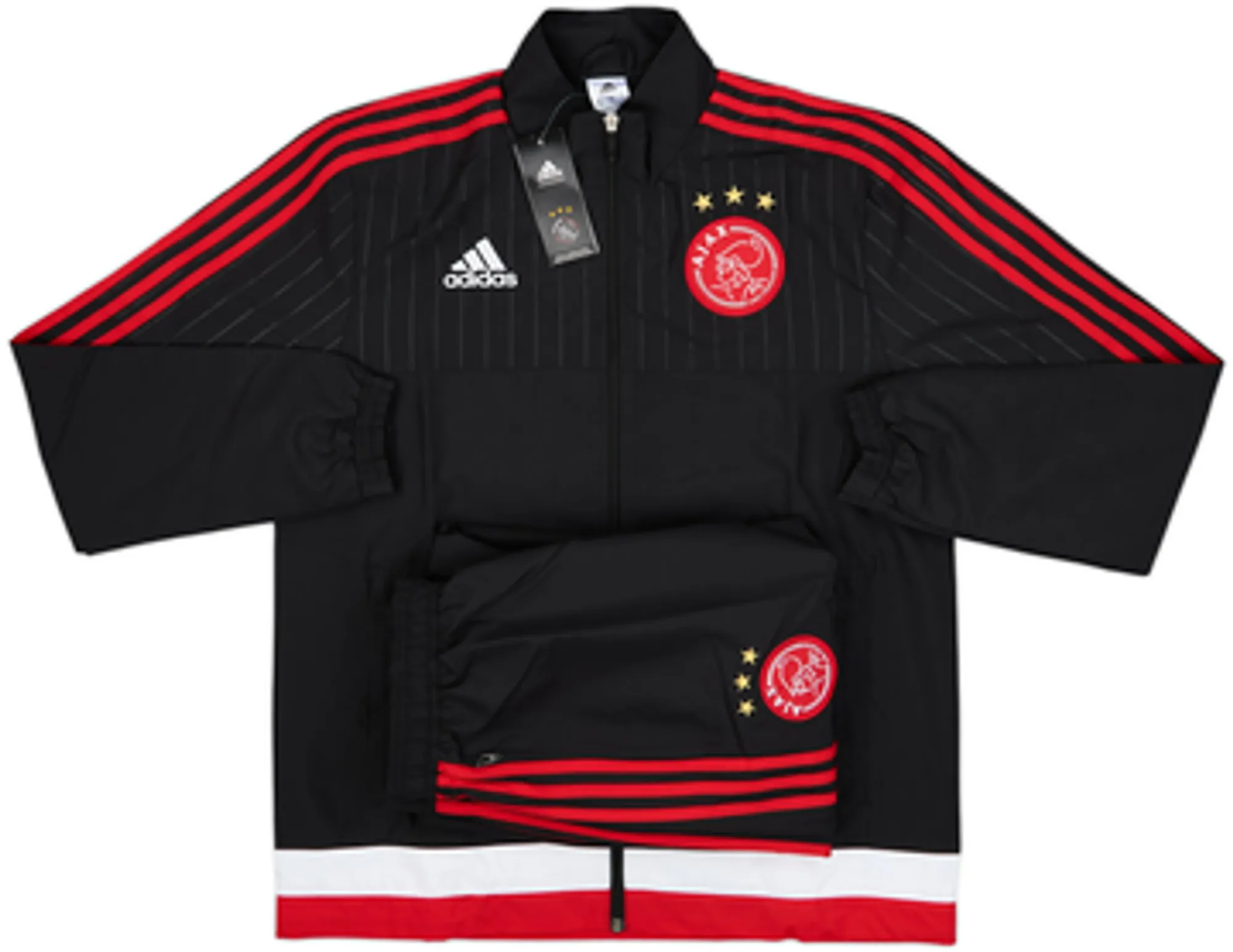 2015-16 Ajax adidas Tracksuit (M)