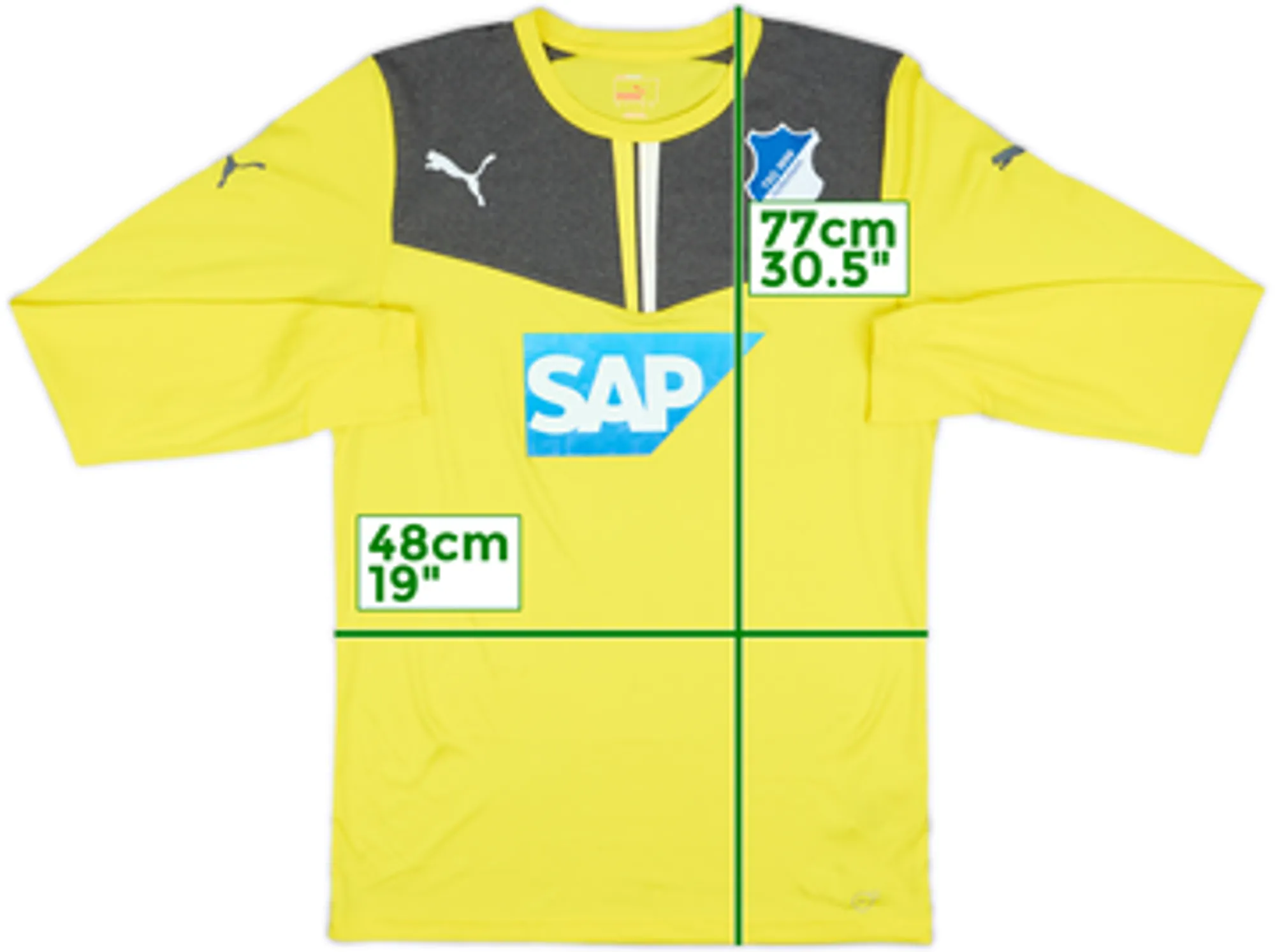 Puma Hoffenheim Mens LS Goalkeeper Home Shirt 2013/14