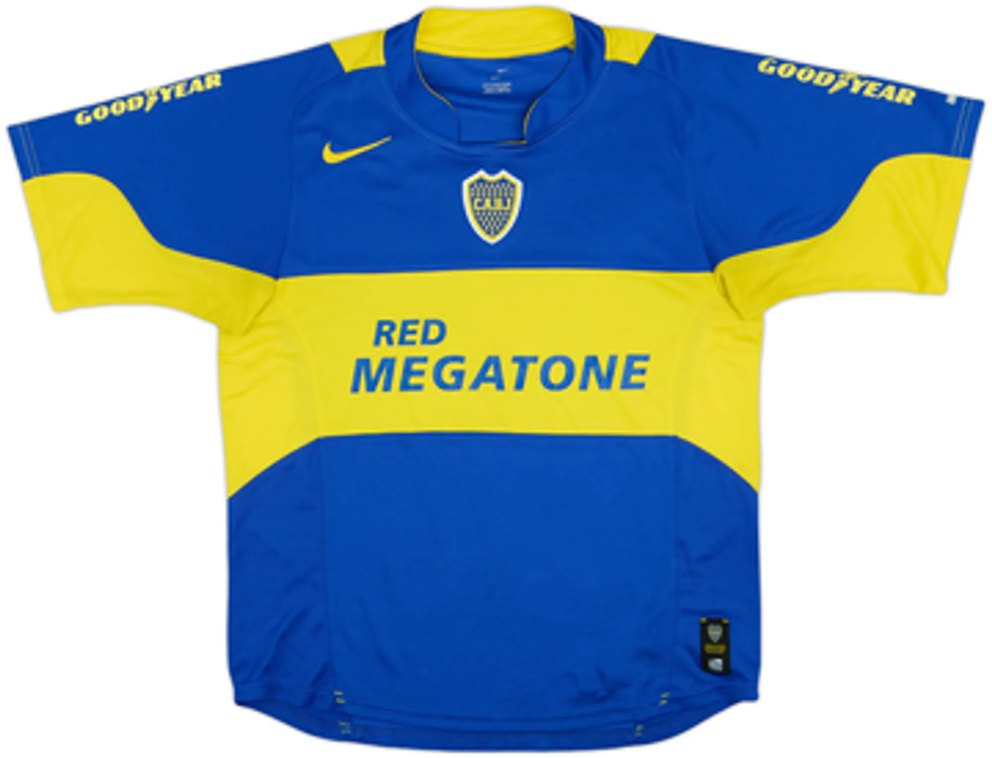 Nike Boca Juniors Mens SS Home Shirt 2005/06