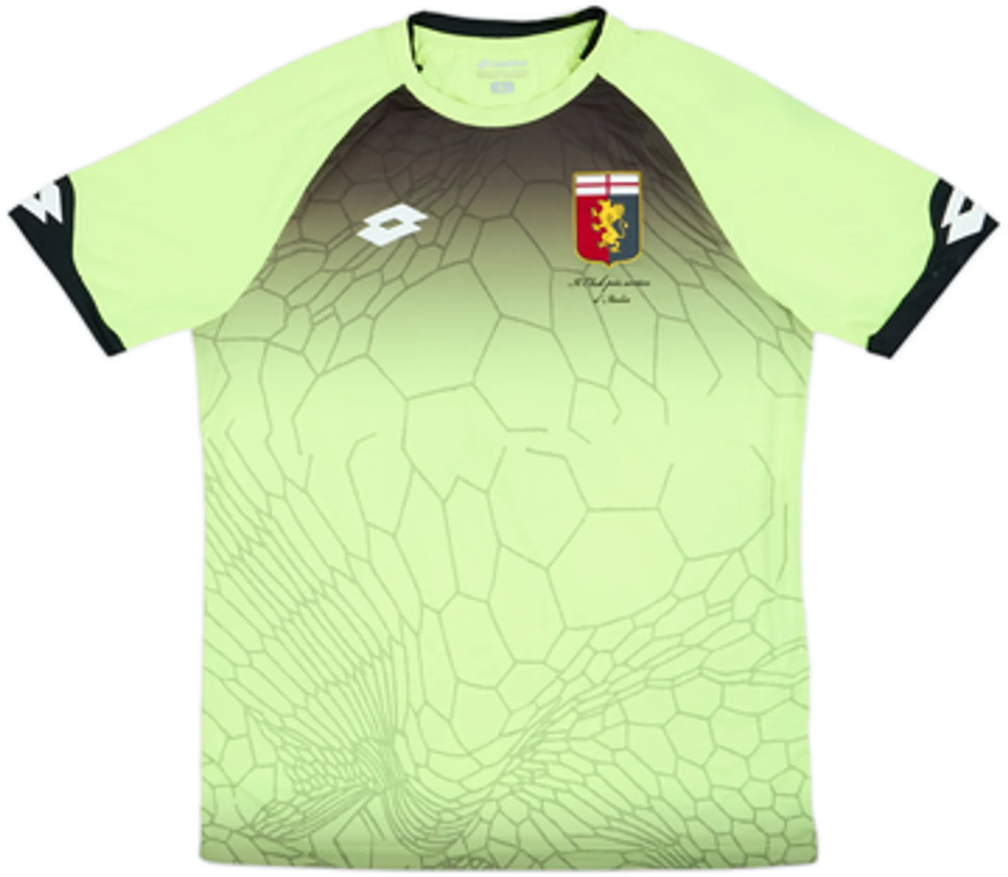 Lotto Genoa Mens LS Goalkeeper Home Shirt 2017/18