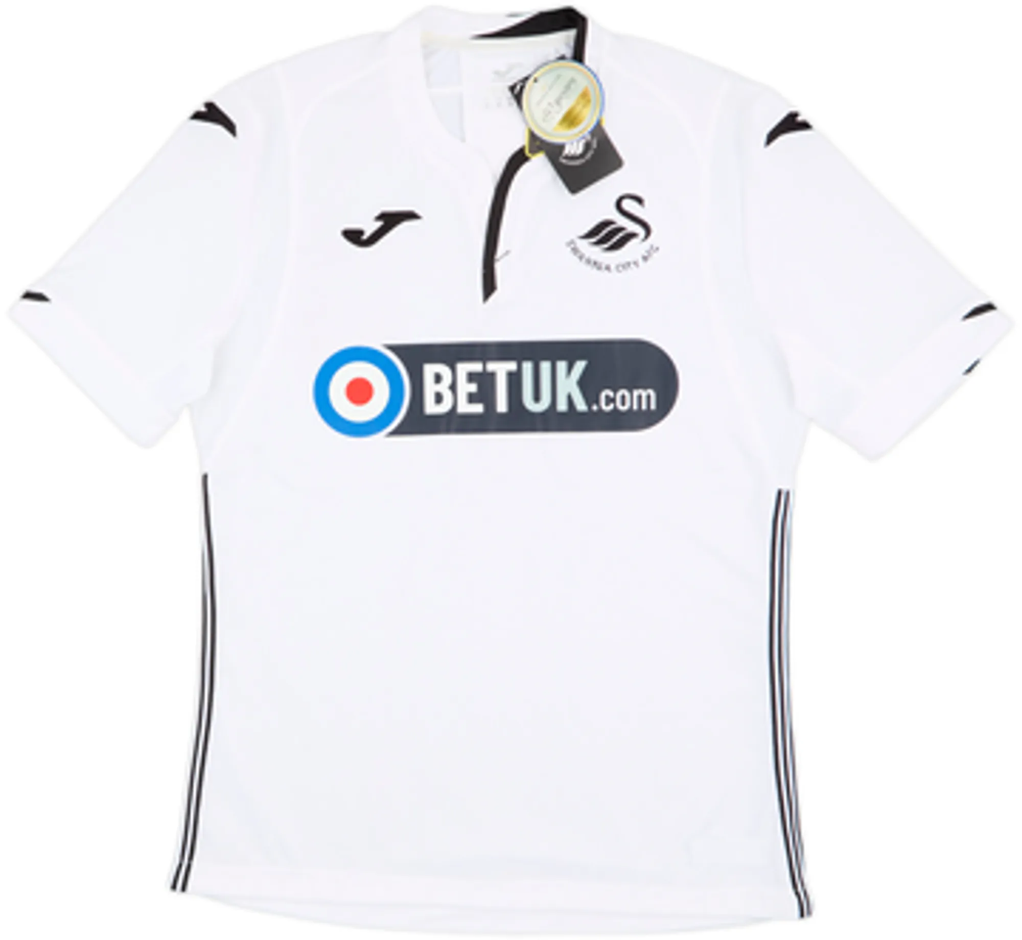 Joma Swansea City Mens SS Home Shirt 2018/19