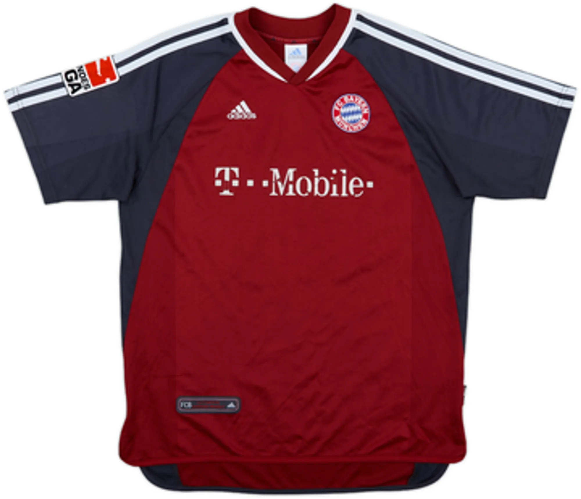 adidas Bayern Munich Mens SS Home Shirt 2002/03