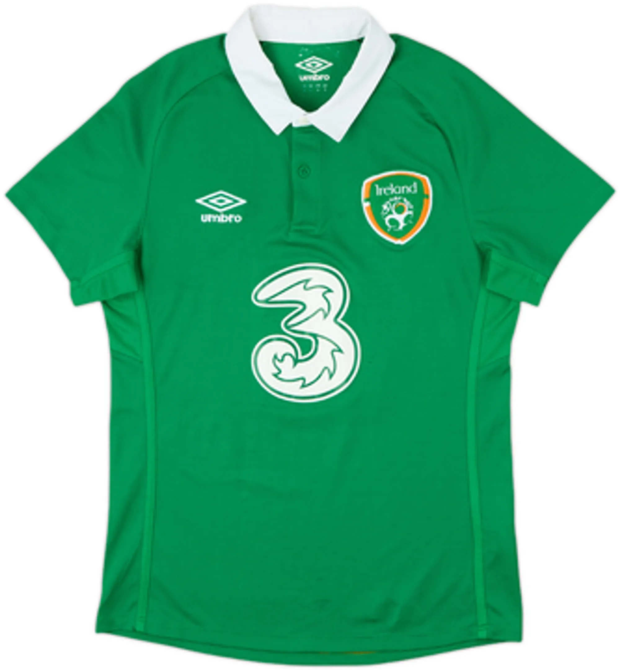 Umbro Republic of Ireland Mens SS Home Shirt 2014