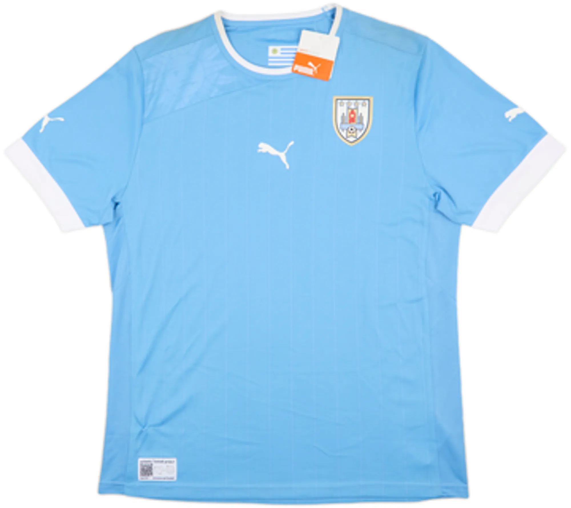 Puma Uruguay Mens SS Home Shirt 2012