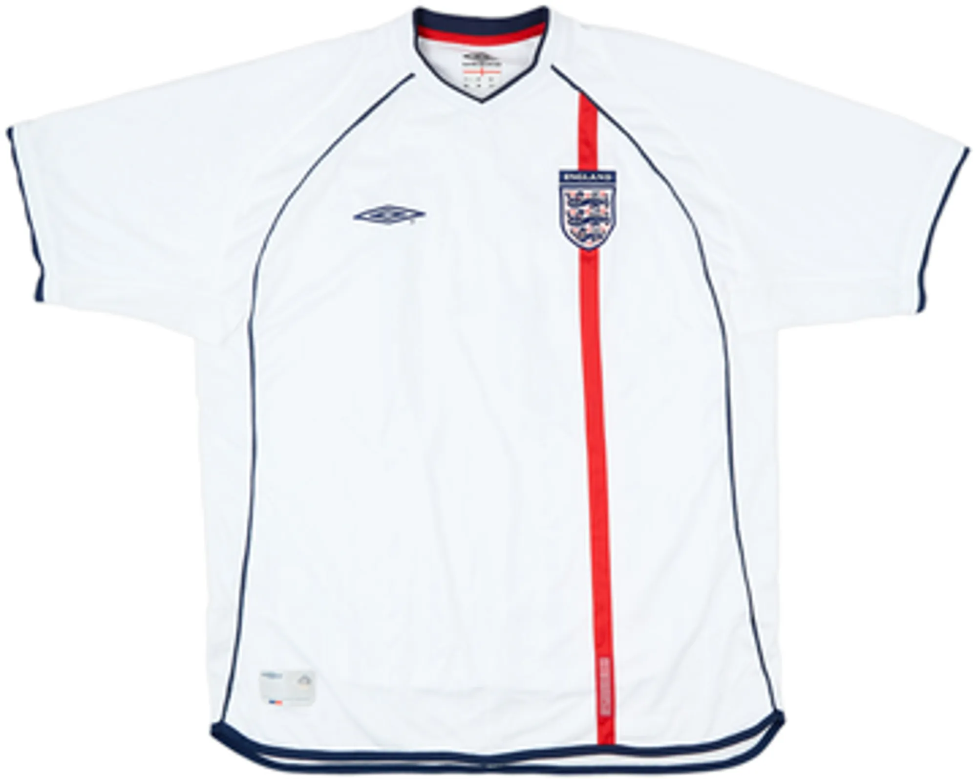 Umbro England Mens SS Home Shirt 2001