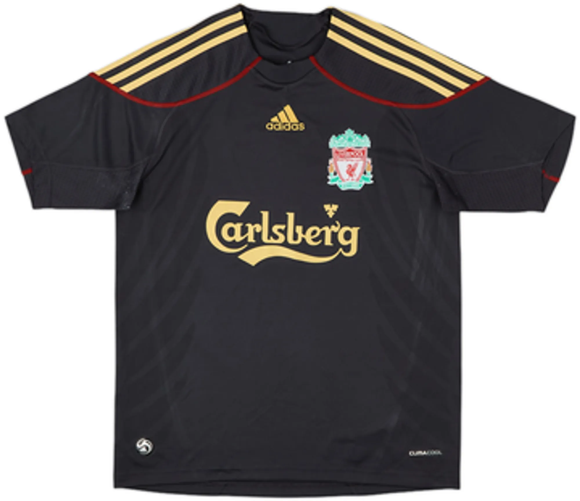 adidas Liverpool Boys SS Away Shirt 2009/10
