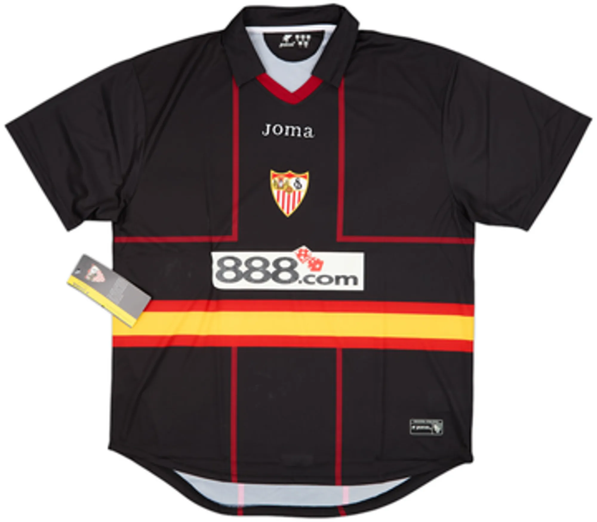 Joma Sevilla Mens SS Away European Shirt 2007/08