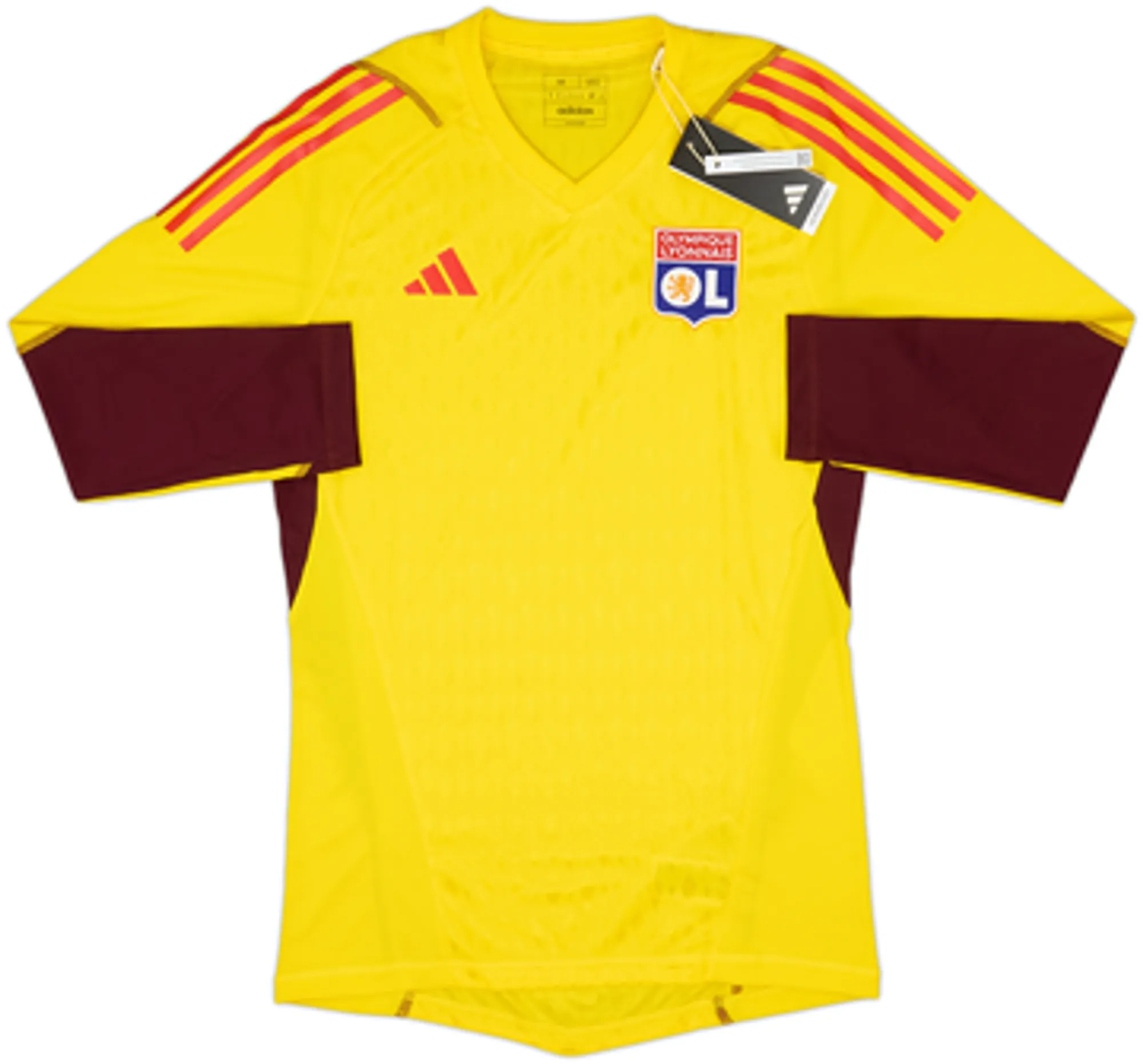 adidas Lyon Mens LS Goalkeeper Home Shirt 2022/23