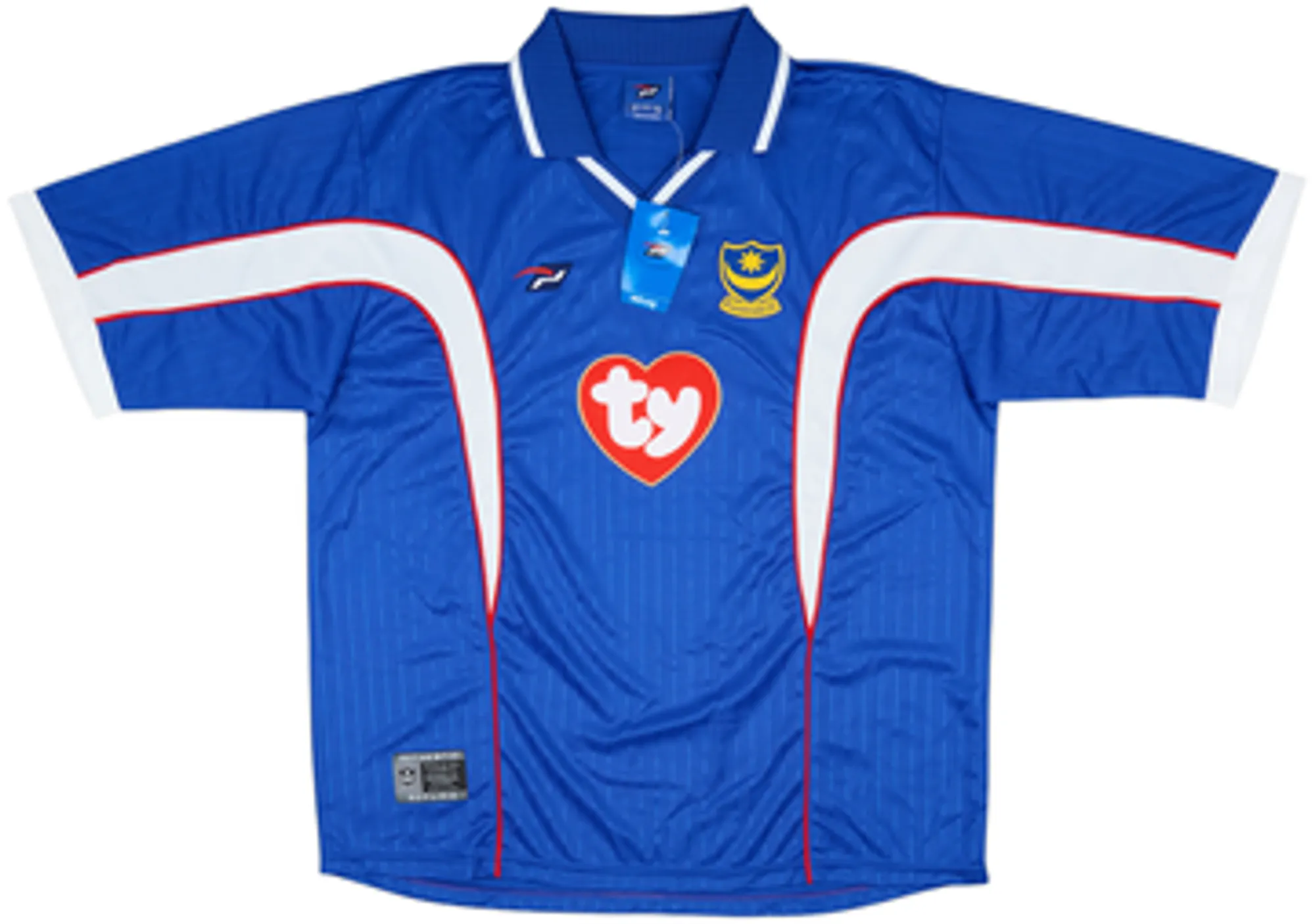 Home Portsmouth Mens SS Home Shirt 2002/03
