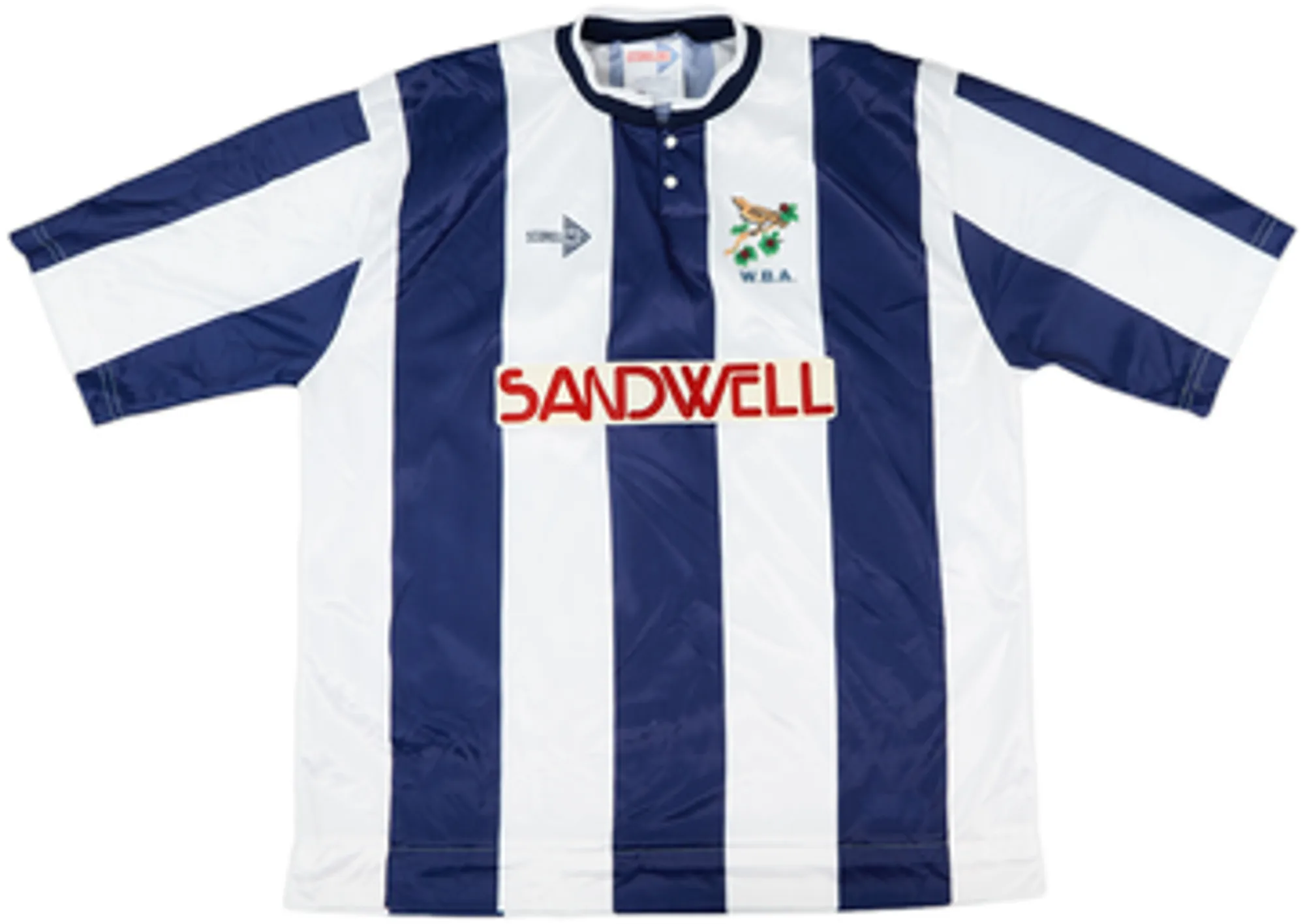 Home West Bromwich Albion Mens SS Home Shirt 1990/91