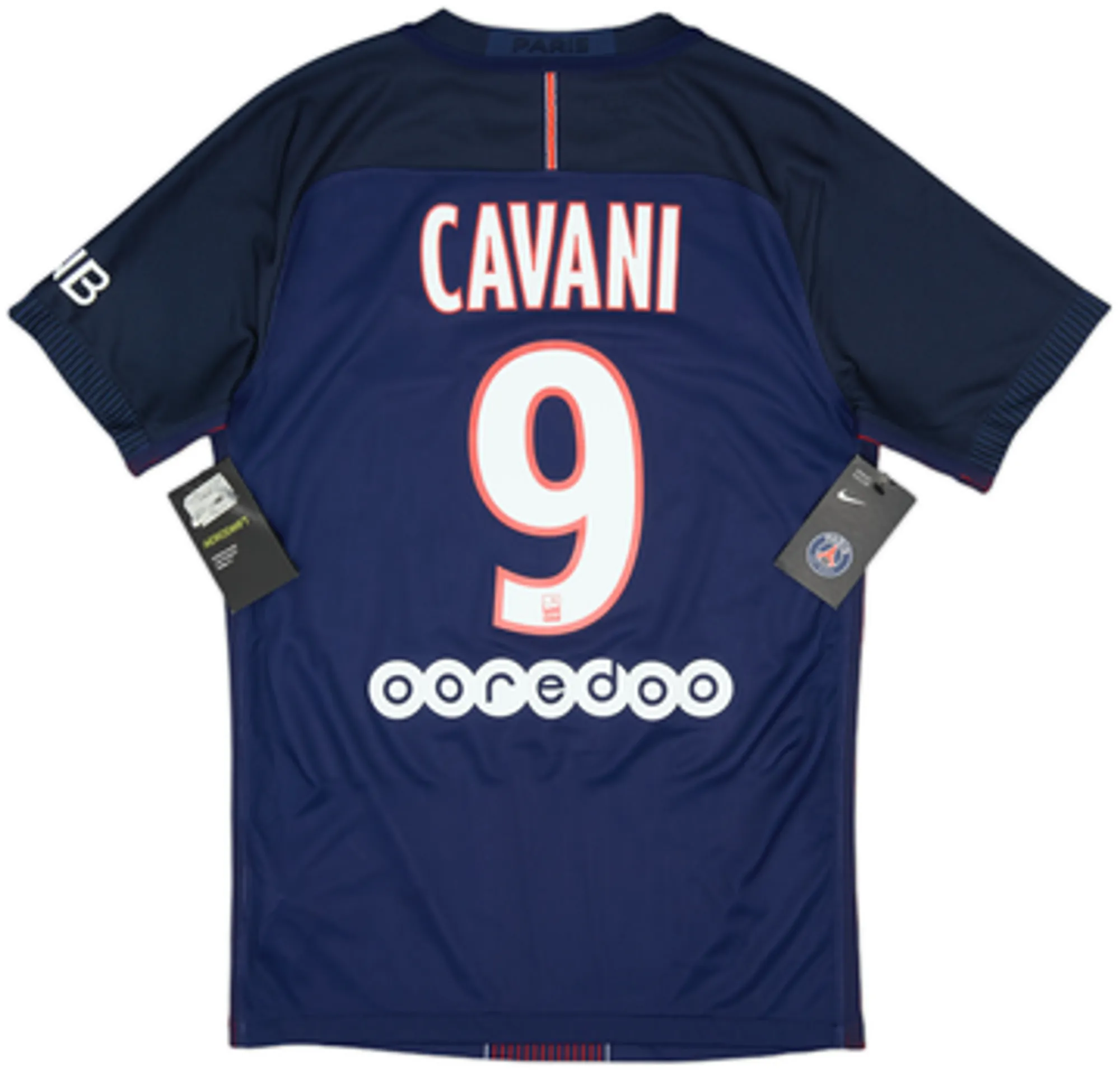 Nike Paris Saint Germain Mens SS Player Issue Home Shirt 2016/17