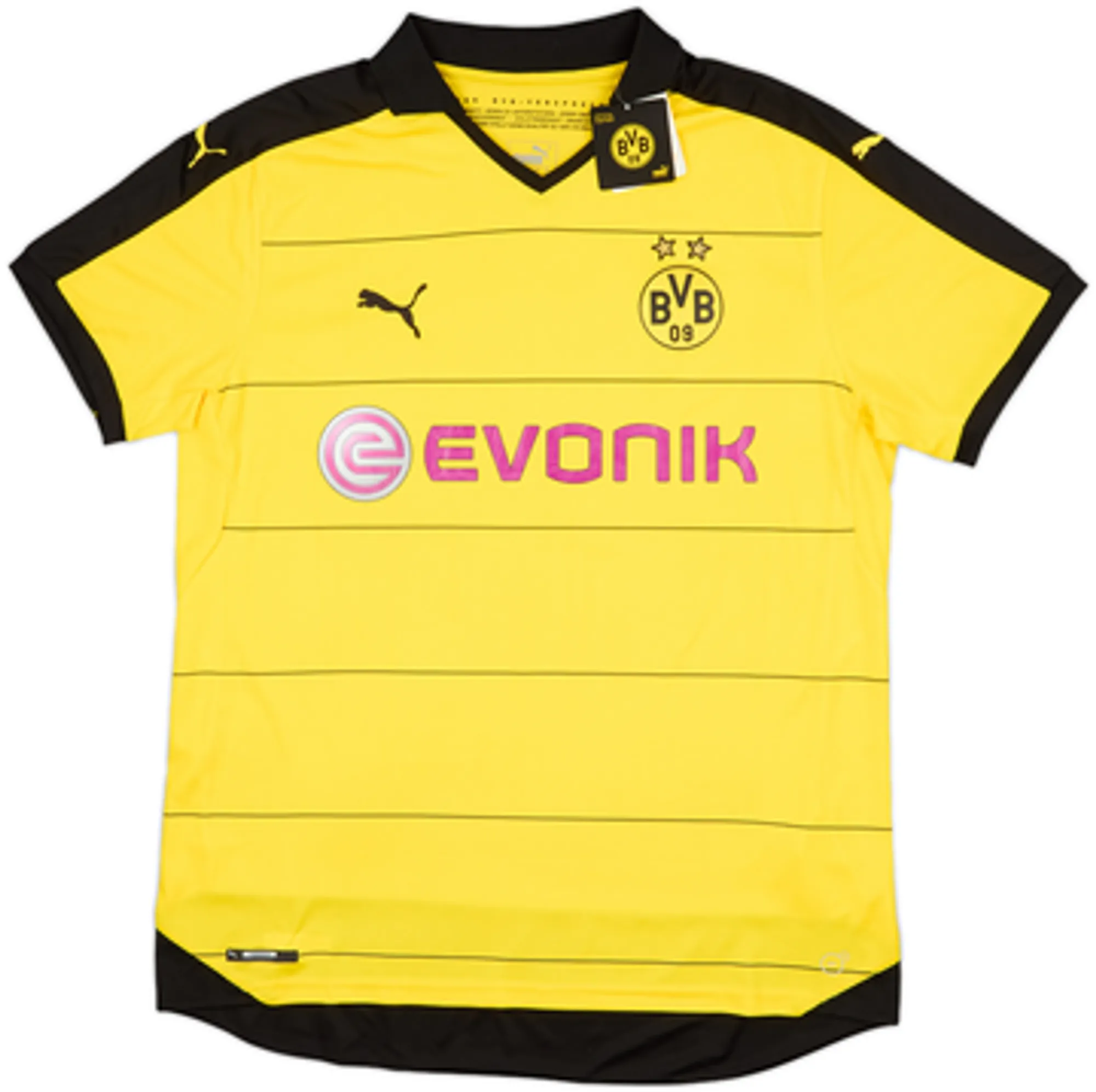 Puma Borussia Dortmund Mens SS Home Shirt 2015/16