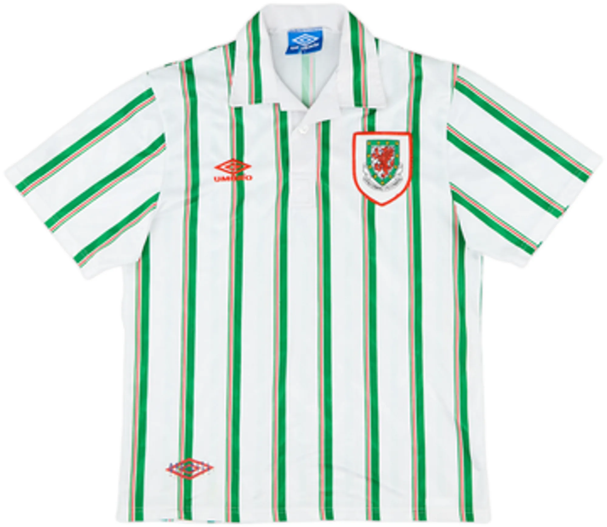 Umbro Wales Mens SS Away Shirt 1992