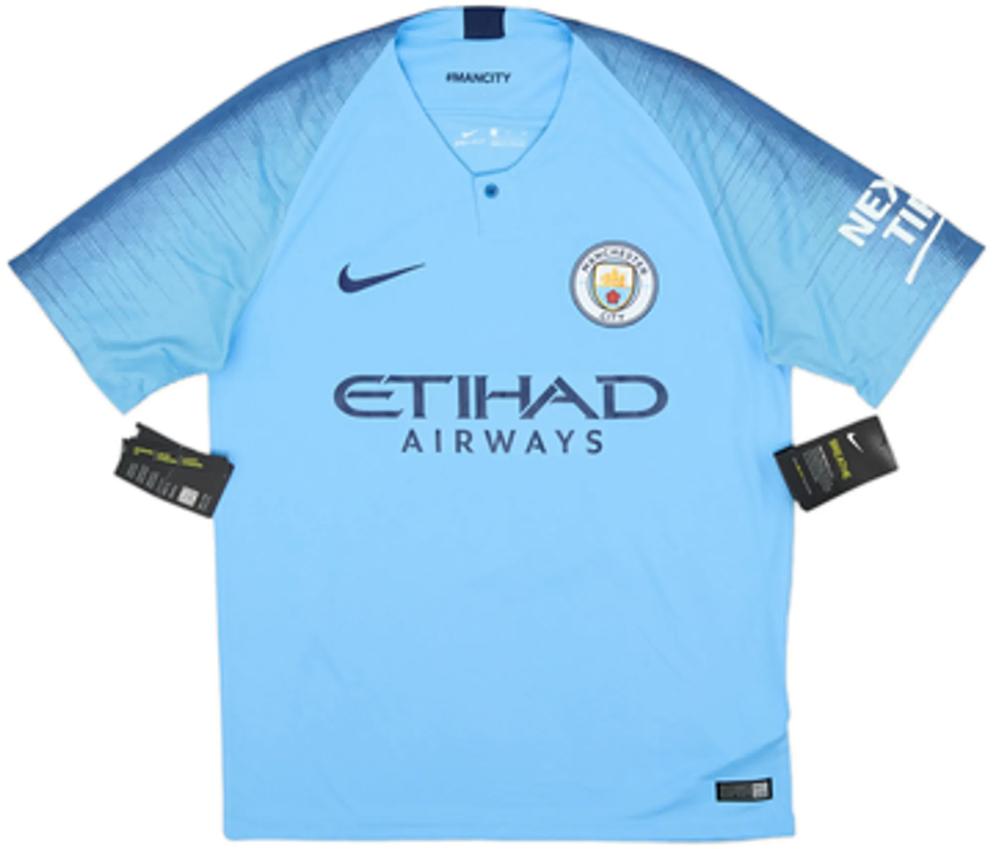 Nike Manchester City Mens SS Home Shirt 2018/19