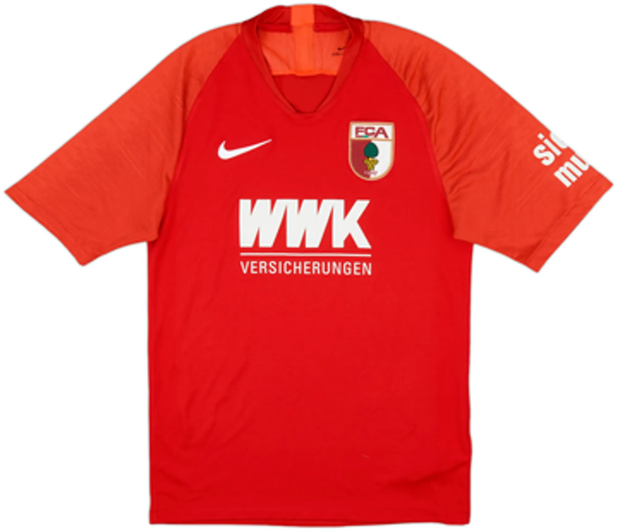 Nike FC Augsburg Mens SS Away Shirt 2019/20