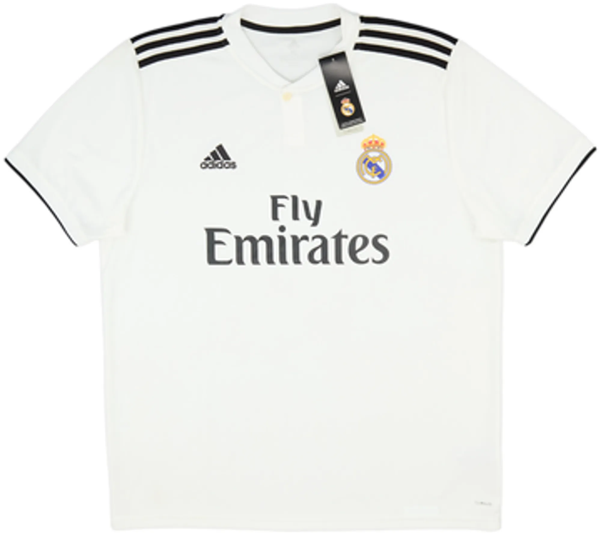 adidas Real Madrid Mens SS Home Shirt 2018/19
