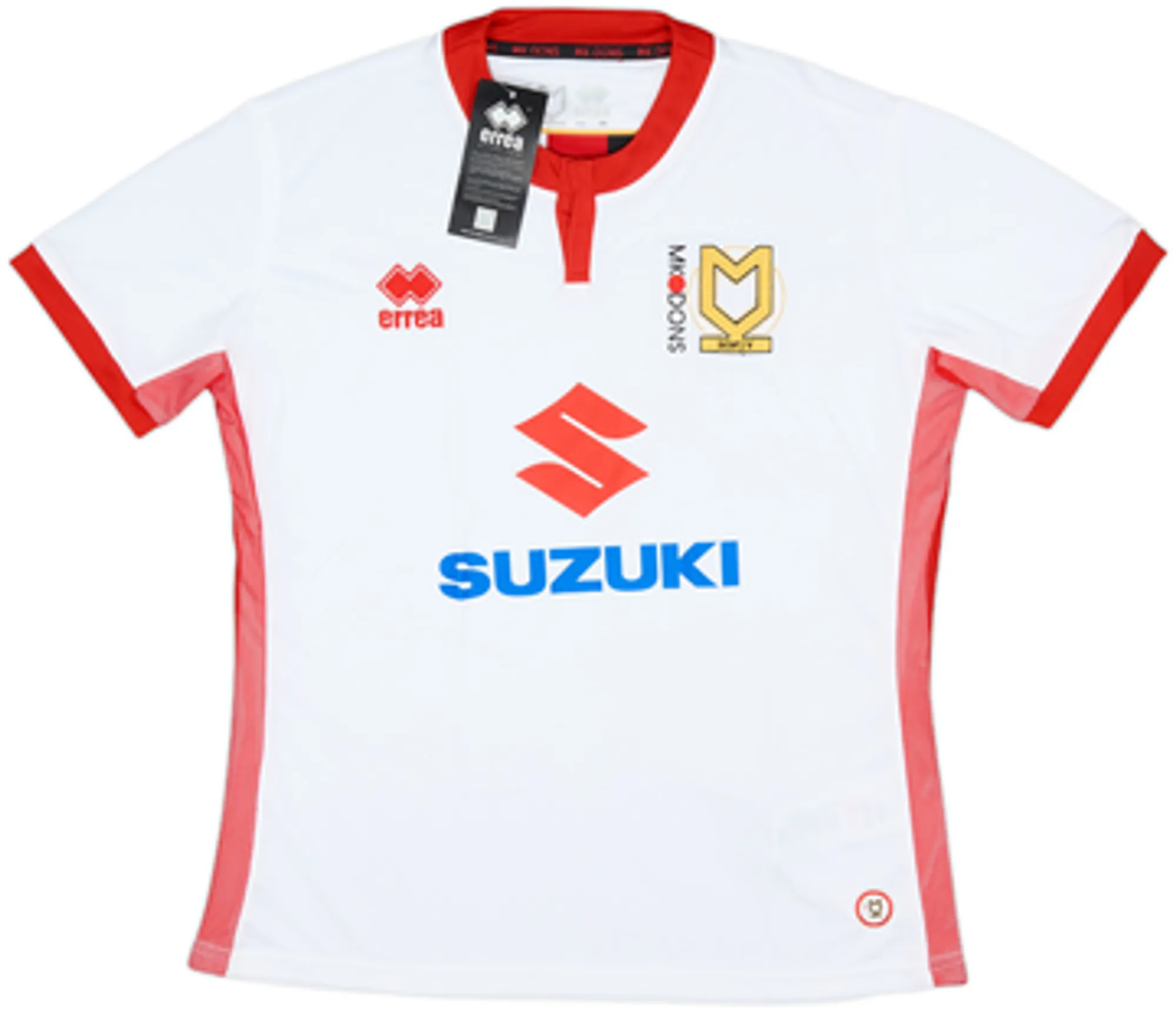 Errea Milton Keynes Dons Mens SS Home Shirt 2017/18