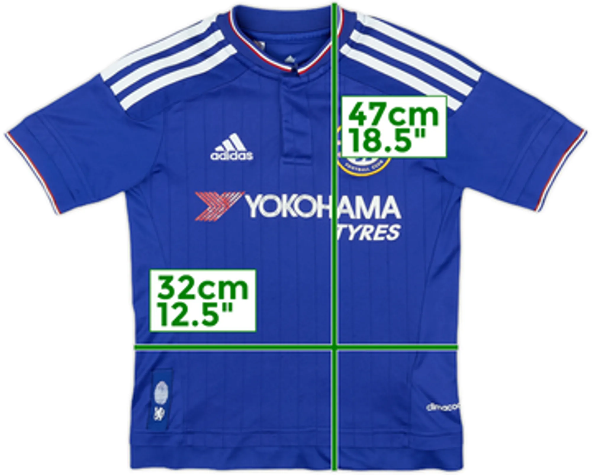 adidas Chelsea Mens SS Home Shirt 2015/16