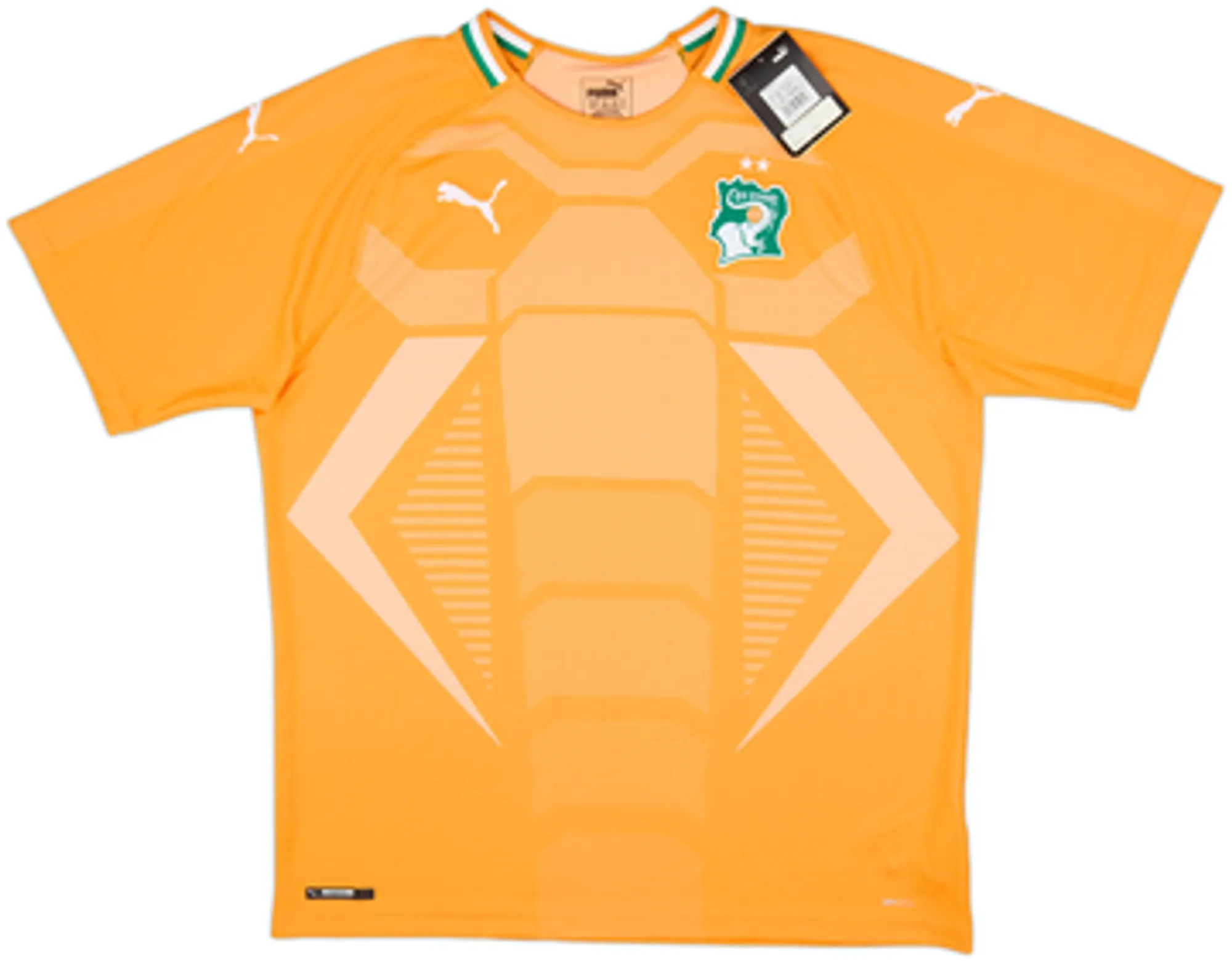 Puma Ivory Coast Mens SS Home Shirt 2019
