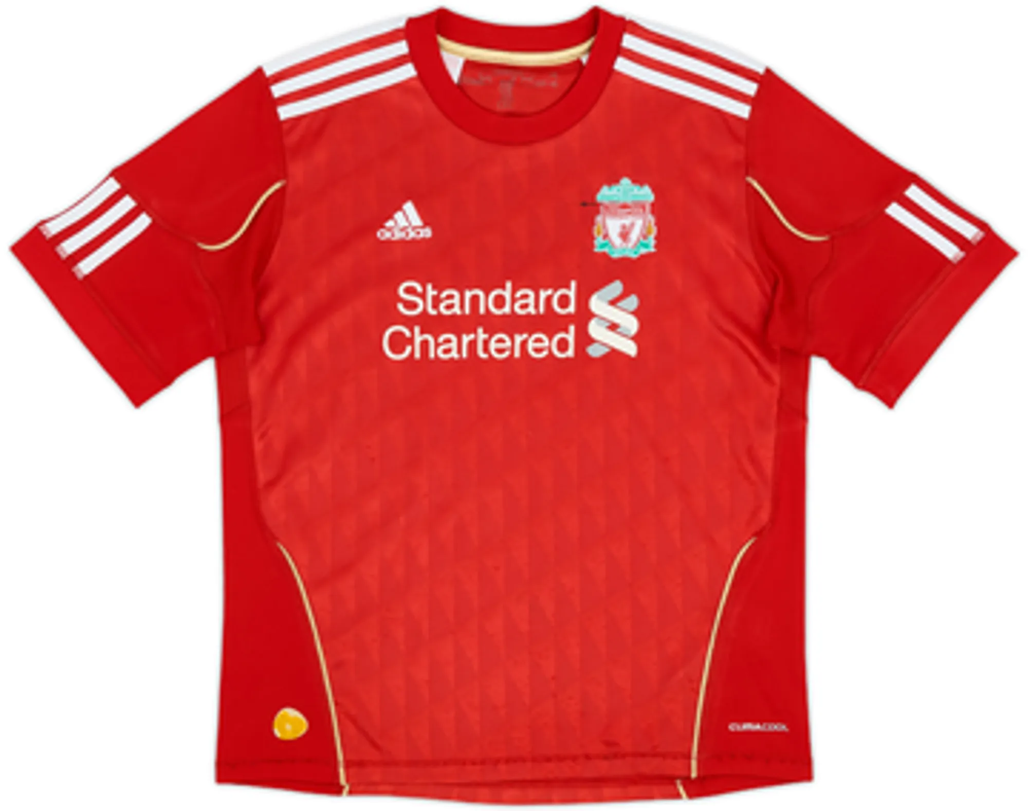 adidas Liverpool Boys SS Home Shirt 2010/12